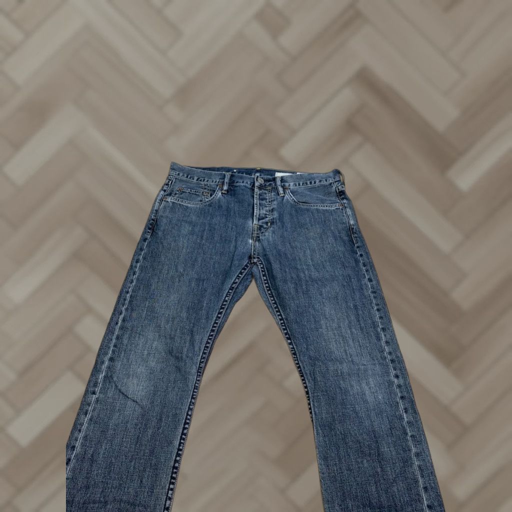 Allsaints AllSaints Cigarette Jeans Mens 30x27 Blue Casual Straight Regular 12301 Size US 30 / EU 46 - 1 Thumbnail