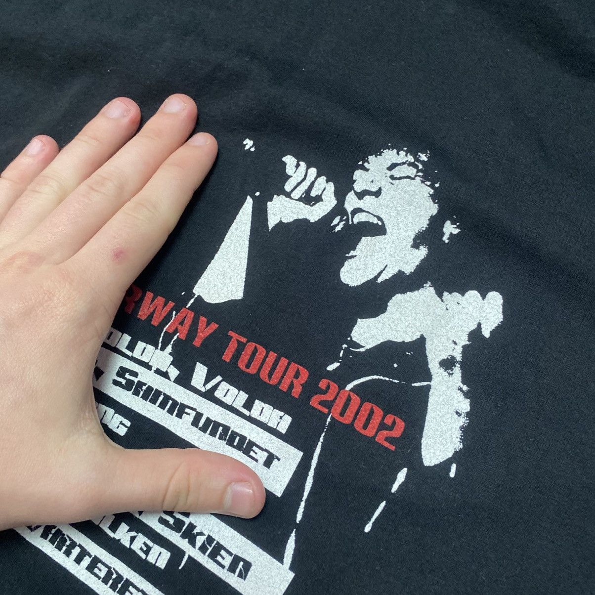 Band Tees Vintage Paul Dianno Iron Maiden 2002 tour rock band tee Size US L / EU 52-54 / 3 - 7 Thumbnail