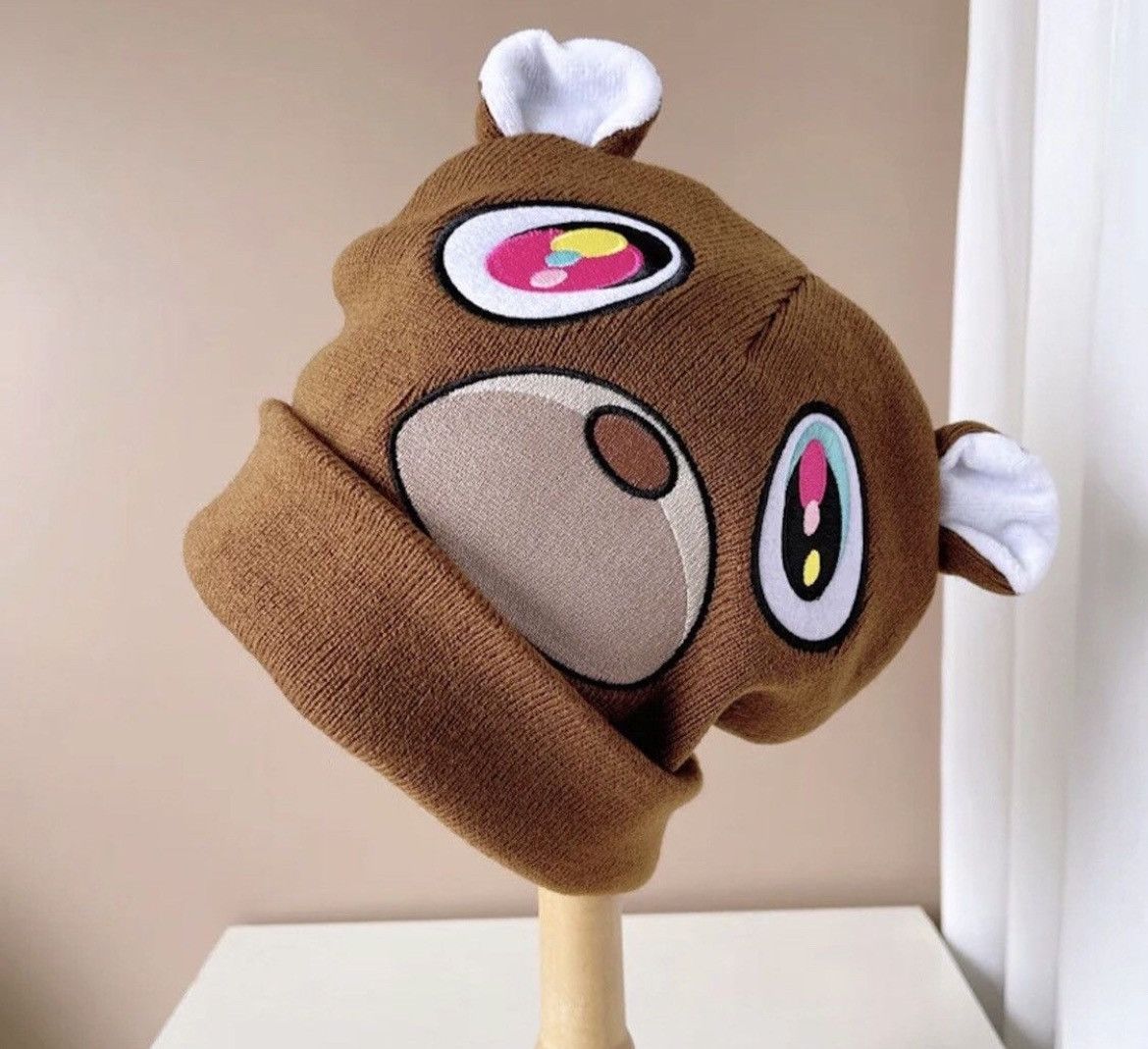 Japanese Brand × Other Bear Beanie Hat Size ONE SIZE - 4 Thumbnail