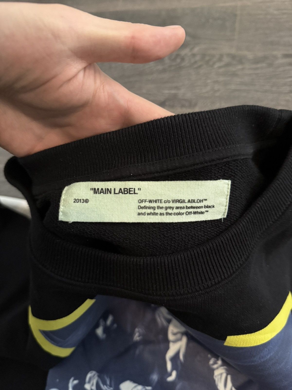 Off-White Off White Caravaggio Diagonal Sweatershirt Size US M / EU 48-50 / 2 - 4 Thumbnail