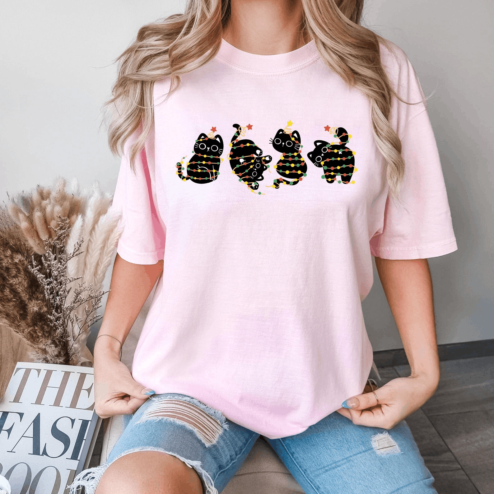 Other Cat Lover Christmas Shirt Size L / US 10 / IT 46 - 1 Thumbnail