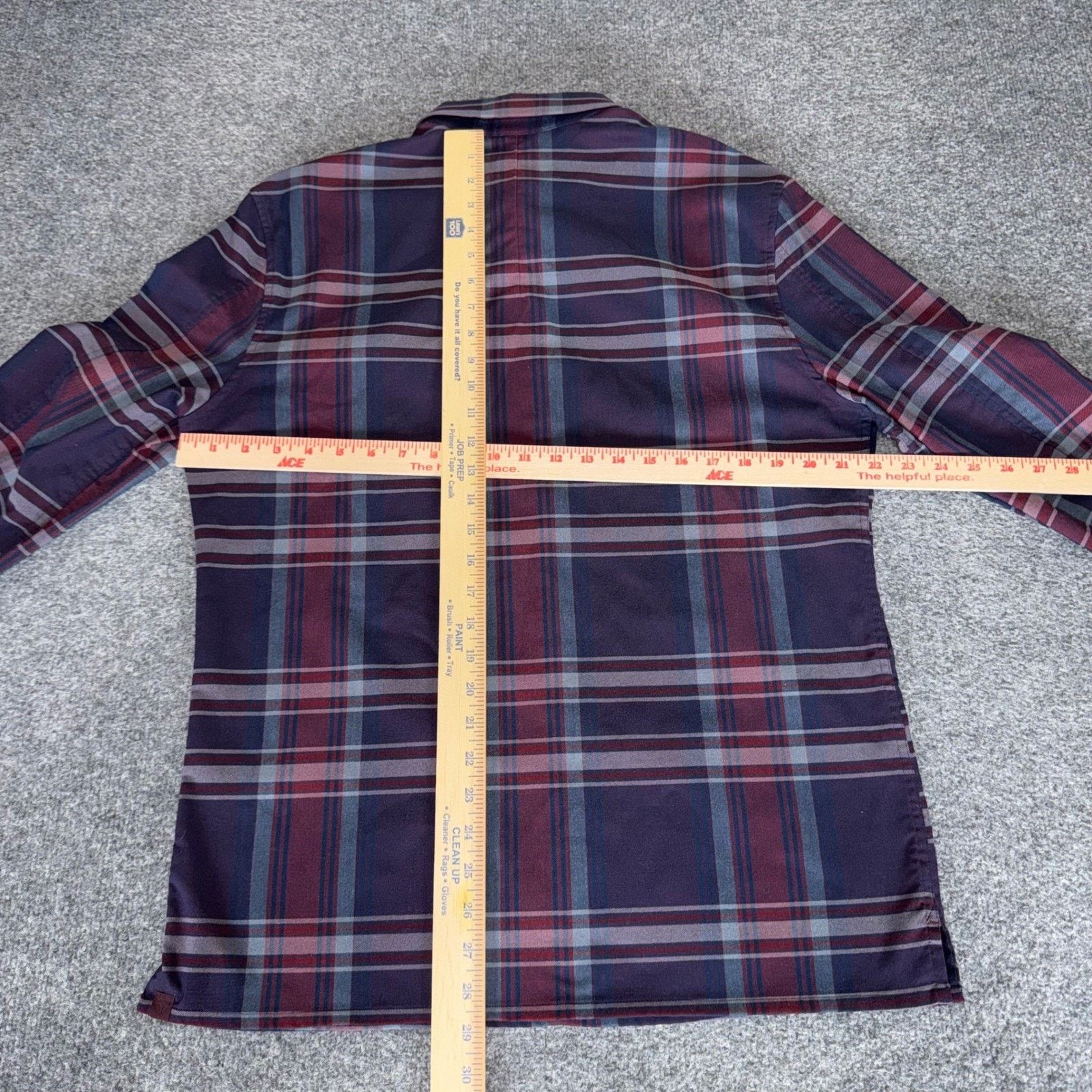Lululemon Lululemon Masons Peak Mens Medium Plaid LS Flannel Shirt Size US M / EU 48-50 / 2 - 3 Thumbnail