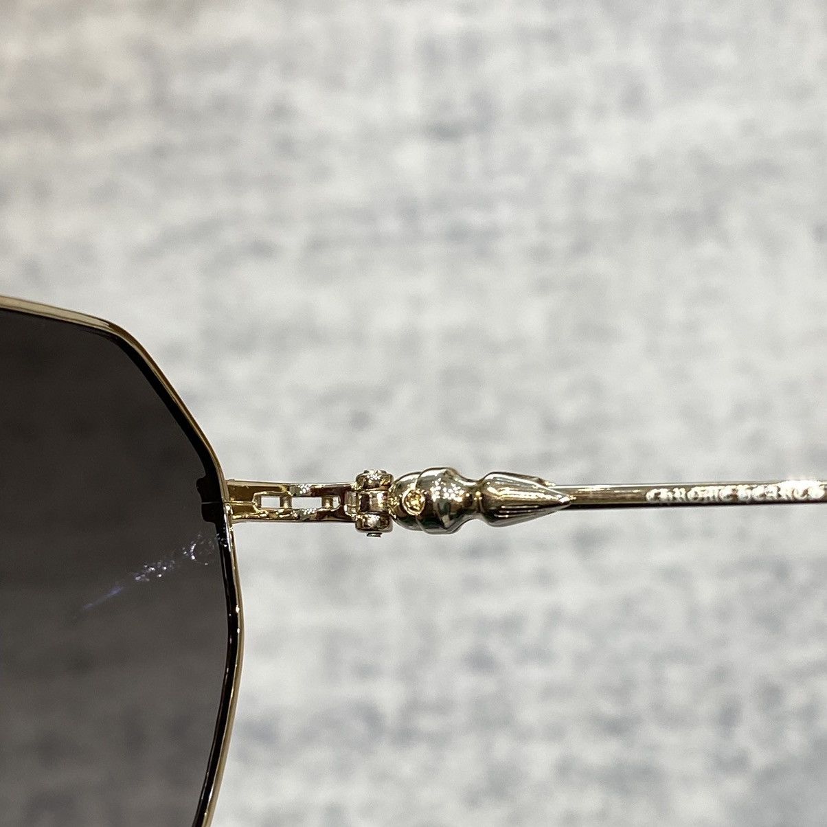 Chrome Hearts CHROME HEARTS EVACULATION MATTE BLACK/GOLD PLATED Size ONE SIZE - 8 Thumbnail