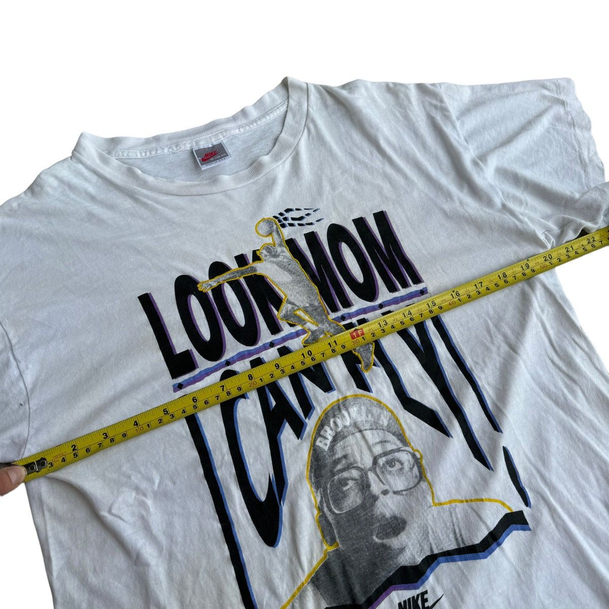 Nike × Travis Scott 80s Nike Look Mom I Can Fly Spike Lee Vintage Jordan Shirt Size US M / EU 48-50 / 2 - 9 Thumbnail