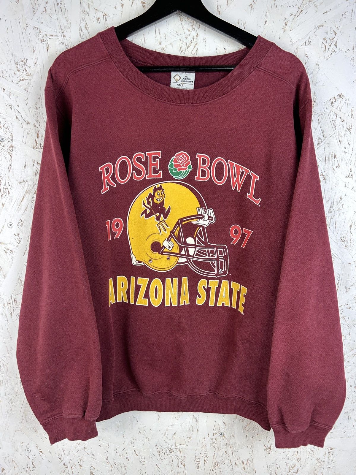 NFL 90s Vintage Arizona State Sun Devils 1997 Rose Bowl Sweat Size US S / EU 44-46 / 1 - 1 Thumbnail