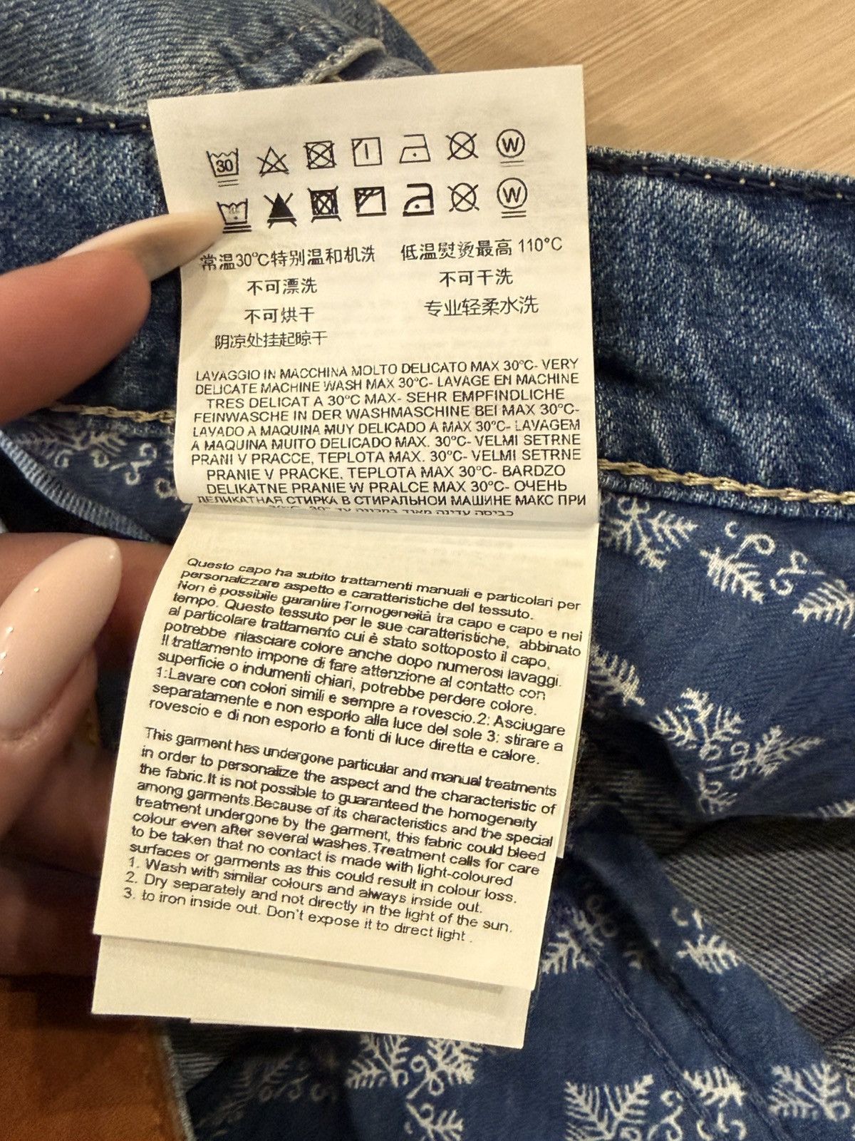Replay Replay Sandot Relaxed Tapered Distressed Blue Jeans W33 L30 Size US 33 - 9 Thumbnail