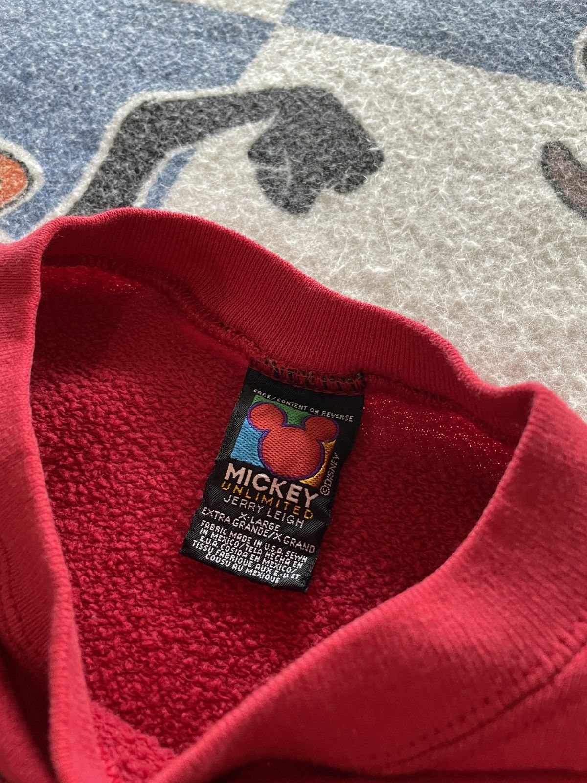 Disney Vintage Disney Mickey Mouse crewneck Size US XL / EU 56 / 4 - 3 Thumbnail