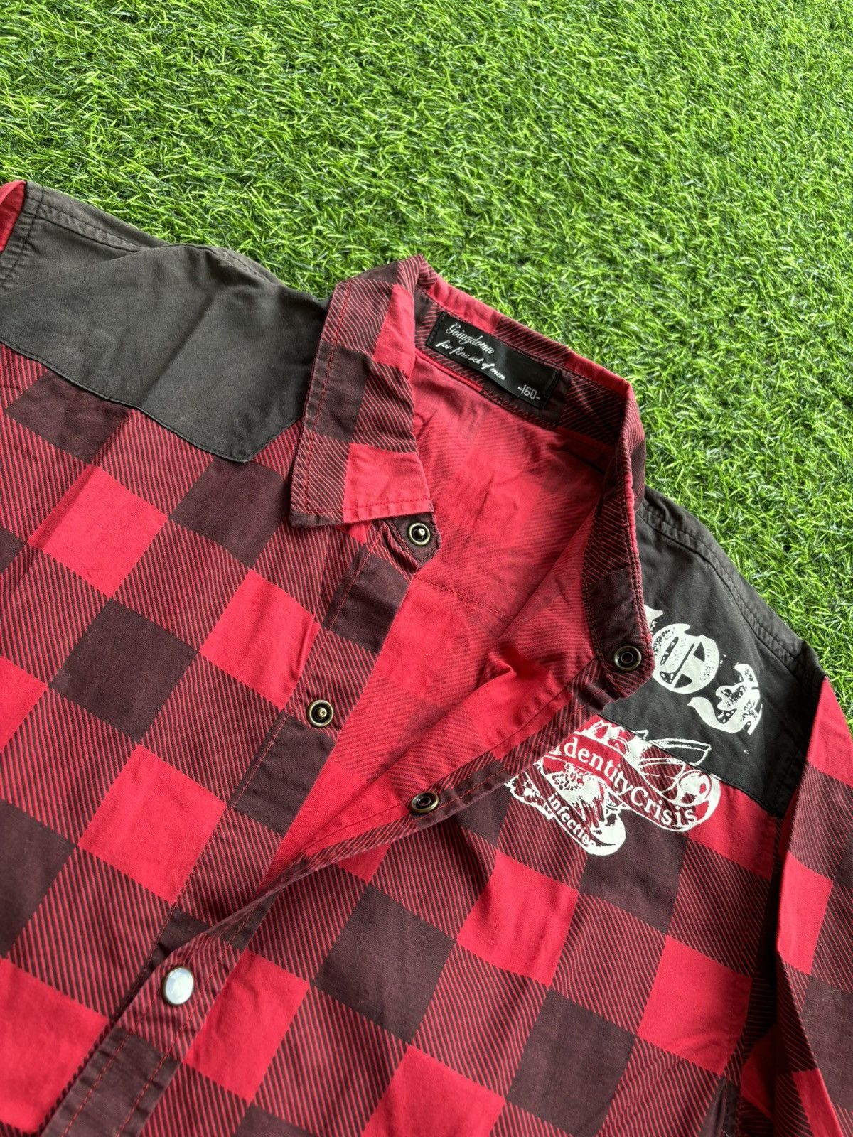 Hysteric Glamour Y2k Goingdown Skull Punk Style Shirt Size US L / EU 52-54 / 3 - 7 Thumbnail