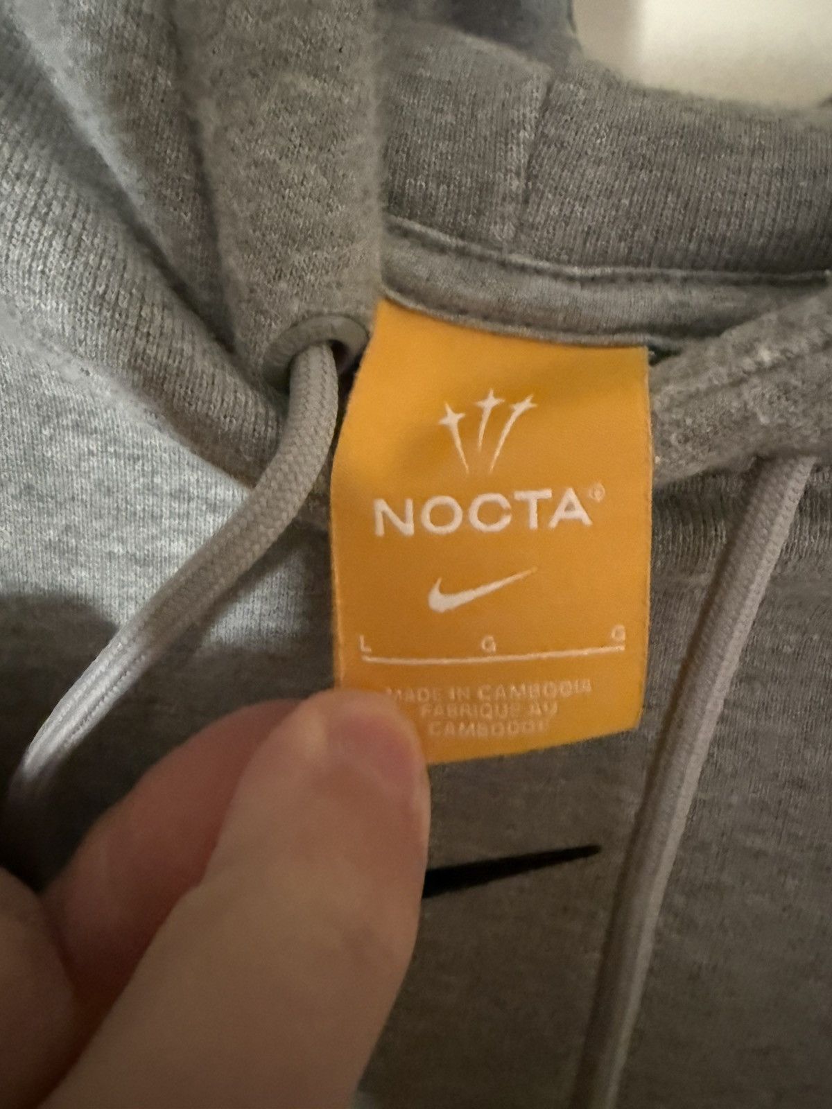 NOCTA × Nike Nike x Nocta NRG Fleece CS Hoodie Size US L / EU 52-54 / 3 - 6 Thumbnail