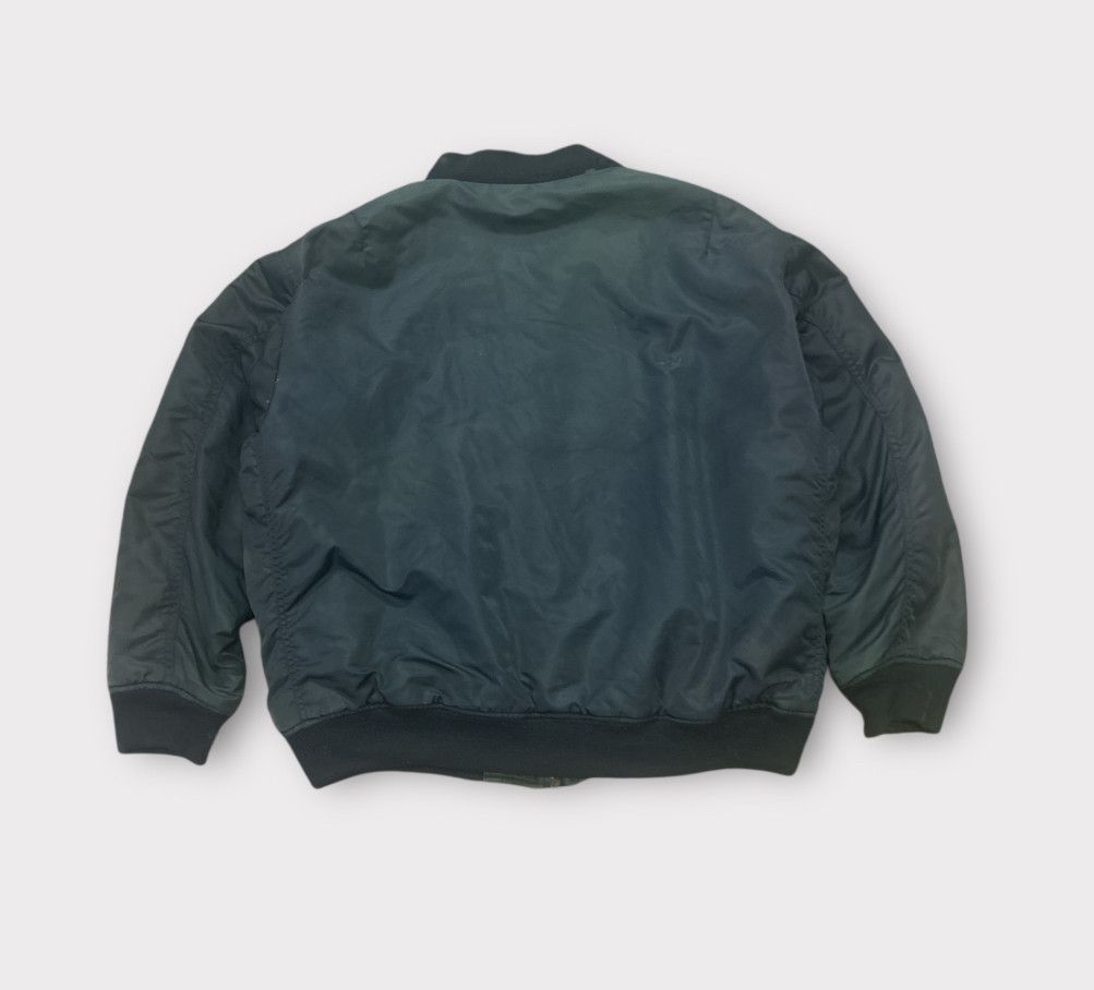 Vintage Over size Thrashed Faded Ma1 Flight Bomber ERD Grunge Size US XXL / EU 58 / 5 - 2 Thumbnail