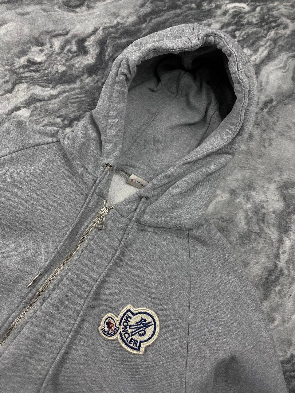 Moncler Moncler Maglia Cardigan Double Logo Full Zip Hoodie Men Size US XL / EU 56 / 4 - 3 Thumbnail