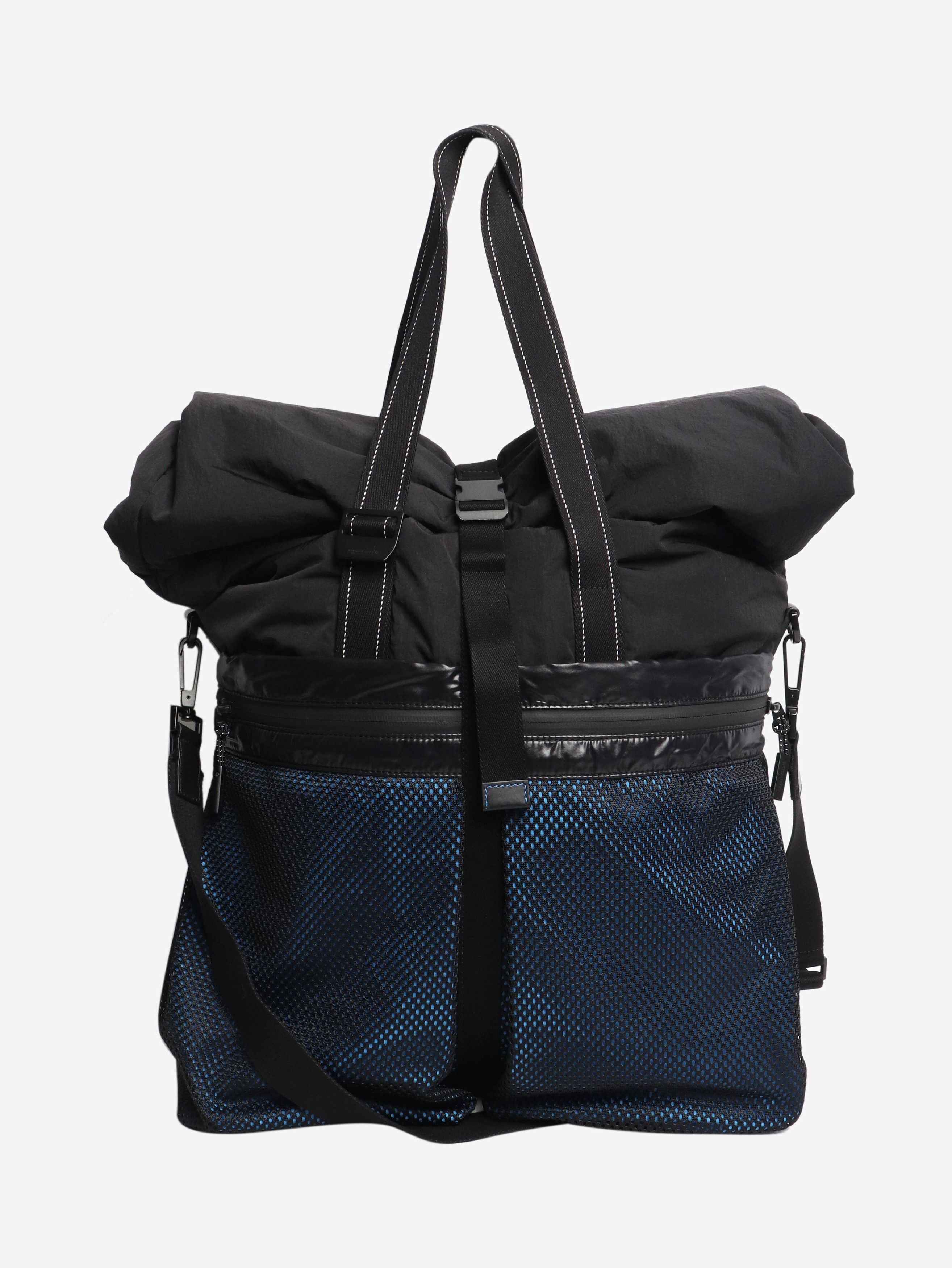 Bottega Veneta Black nylon padded tote bag Size ONE SIZE - 1 Thumbnail