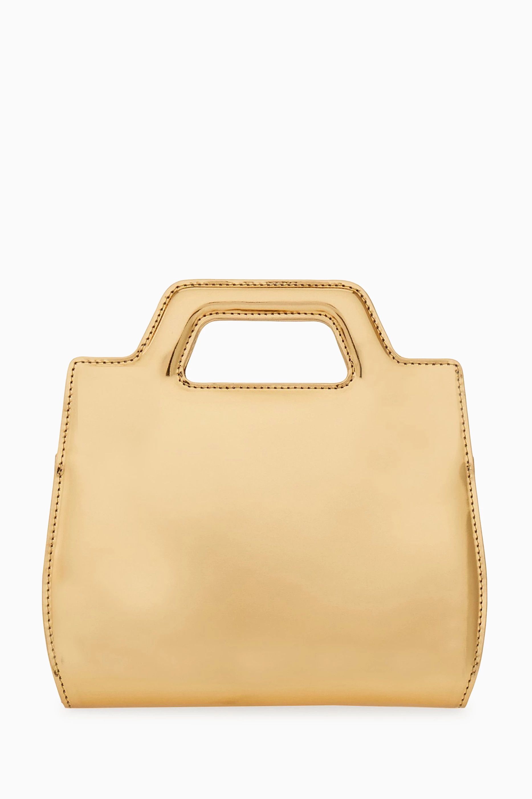 Salvatore Ferragamo o1s1rm0924 Size: OS / Wanda Mini Bag in Golden Size ONE SIZE - 3 Thumbnail