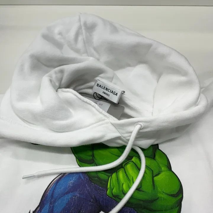 Balenciaga Balenciaga Marvel Casual Long Sleeve Hoodie 0079-2507 Size XS / US 0-2 / IT 36-38 - 7 Thumbnail