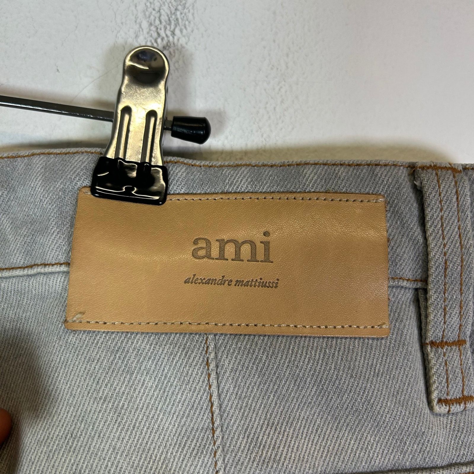 AMI Ami Paris Grey Baggy Fit Jeans Size US 36 / EU 52 - 3 Thumbnail