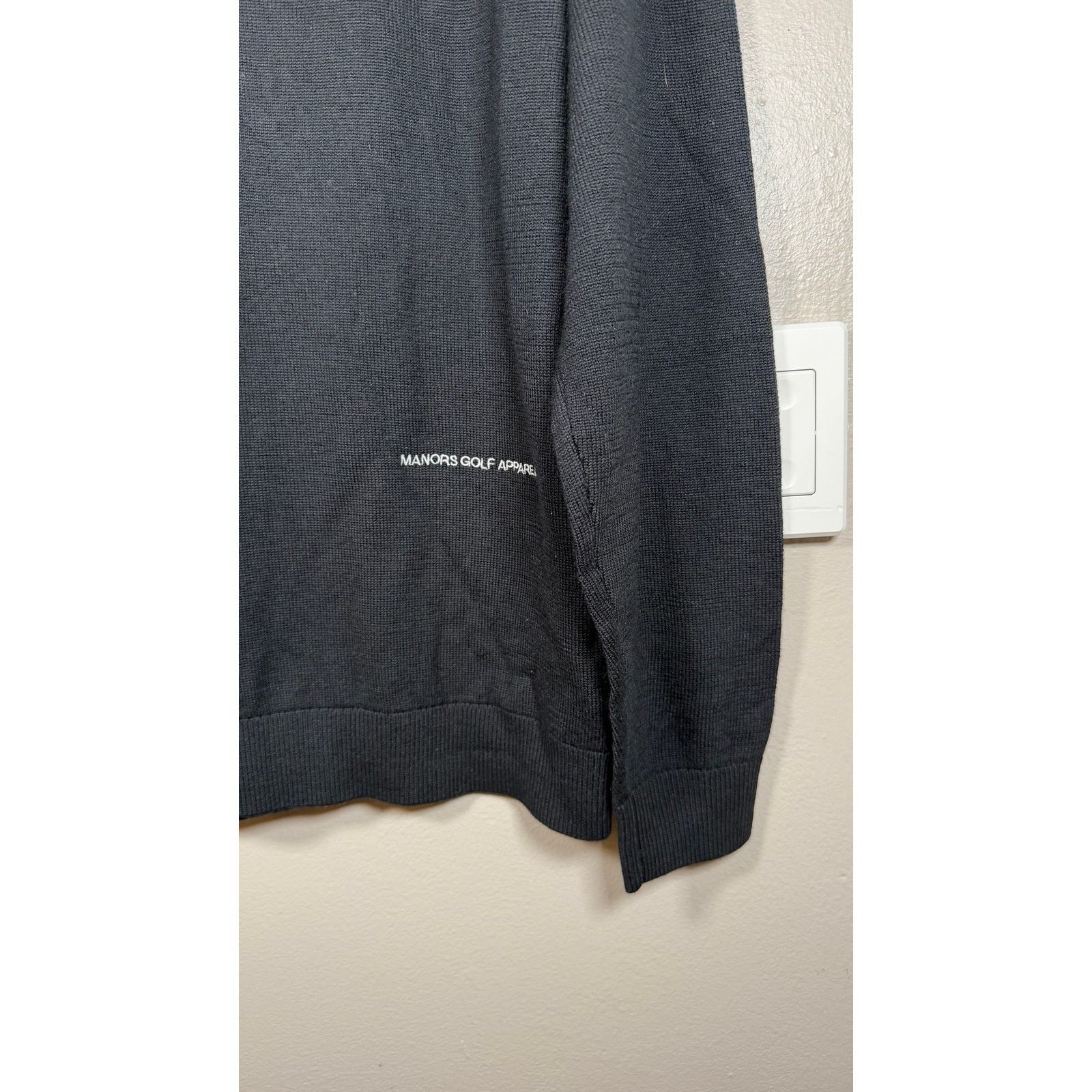 Manors Golf NWT Gentleman Jack x Manors Golf Merino Sweater size L Size US L / EU 52-54 / 3 - 10 Thumbnail