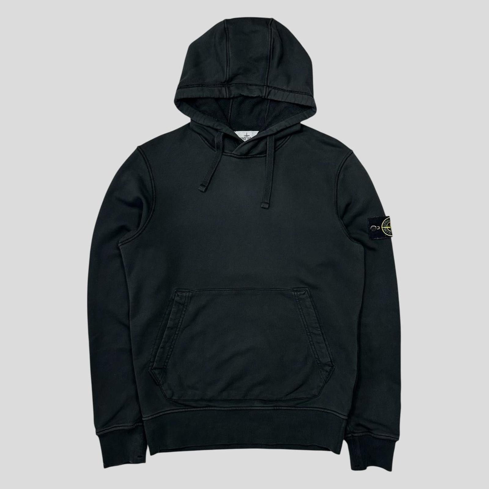 Stone Island Stone Island AW20 Black Pullover Hoodie - S/M Size US S / EU 44-46 / 1 - 1 Thumbnail