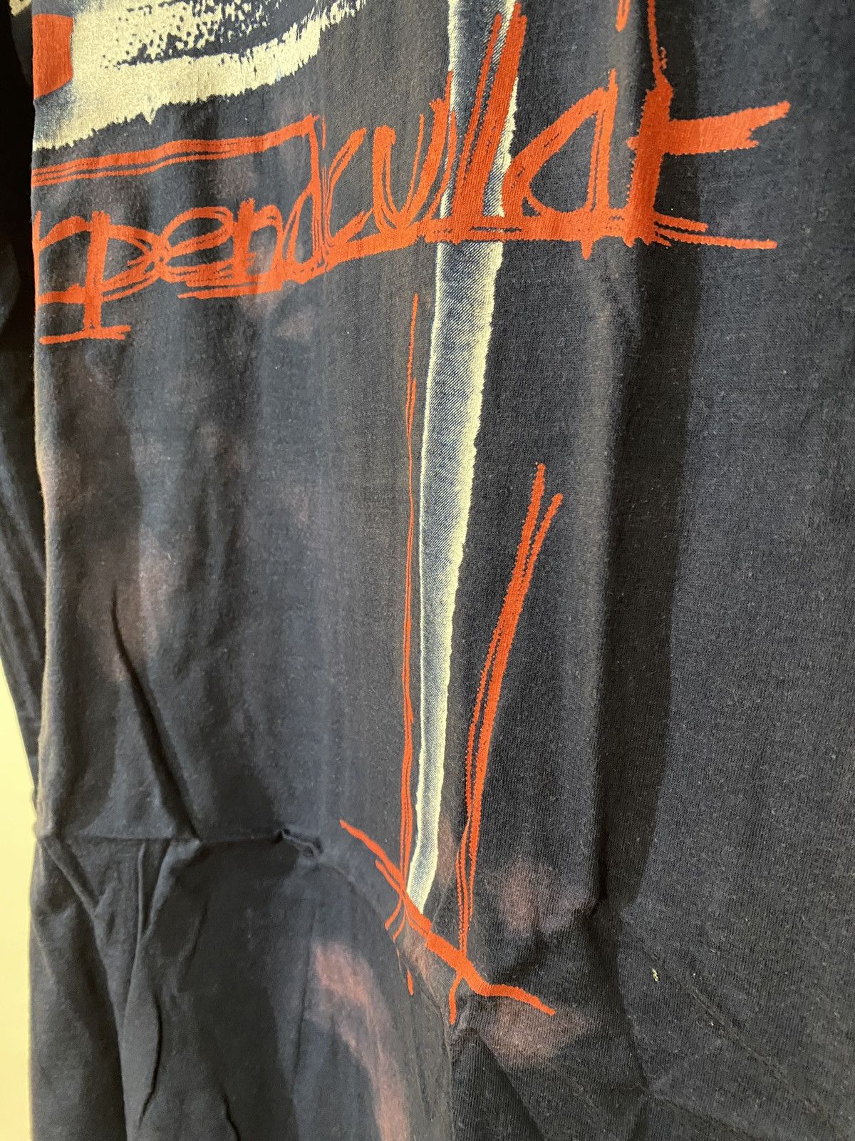 Band Tees × Vintage Vintage Deep Purple 90s shirt tour tie dye perpendicular Size US XL / EU 56 / 4 - 4 Thumbnail