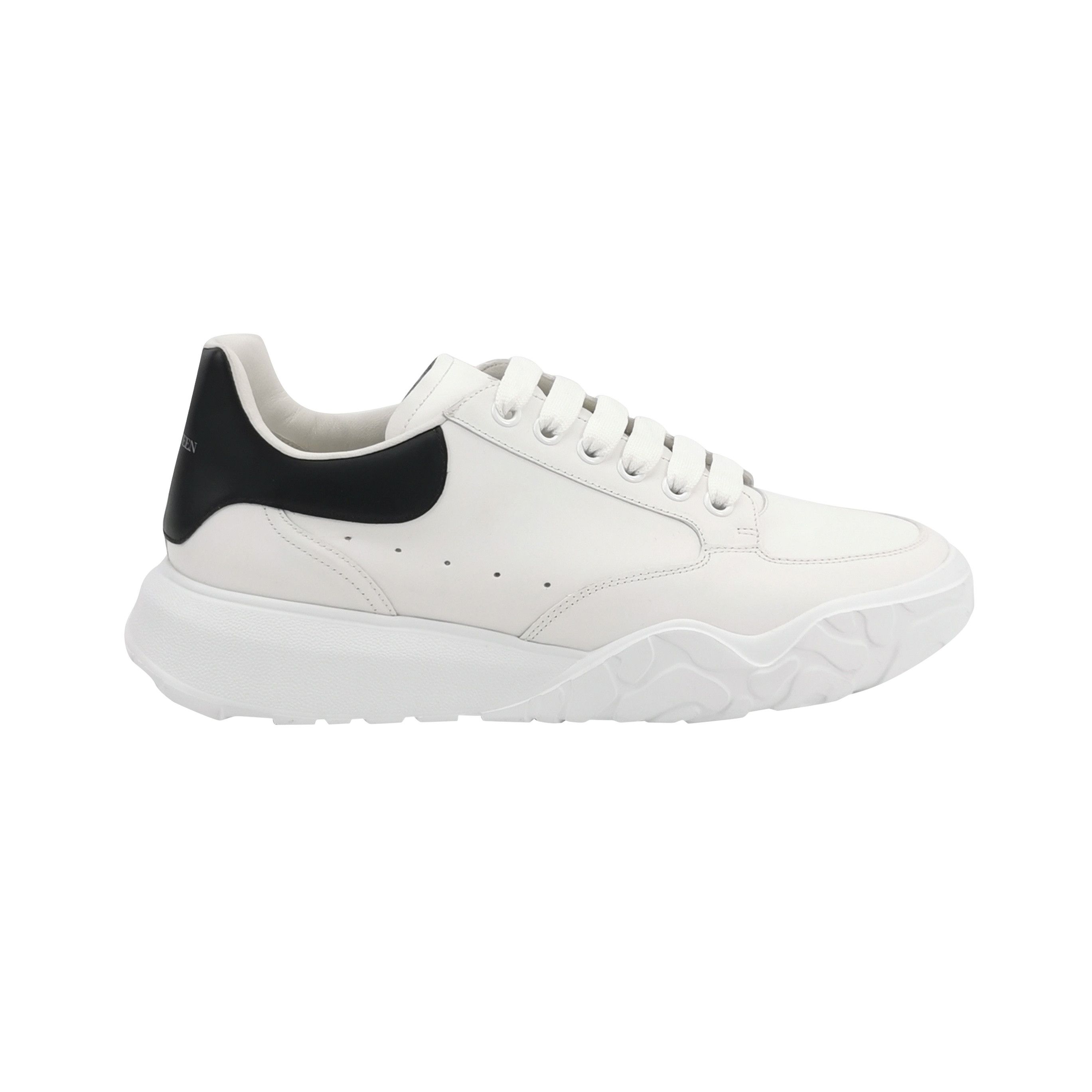 Alexander McQueen Alexander McQueen Court Leather Sneakers 44 Size US 11 / EU 44 - 1 Thumbnail