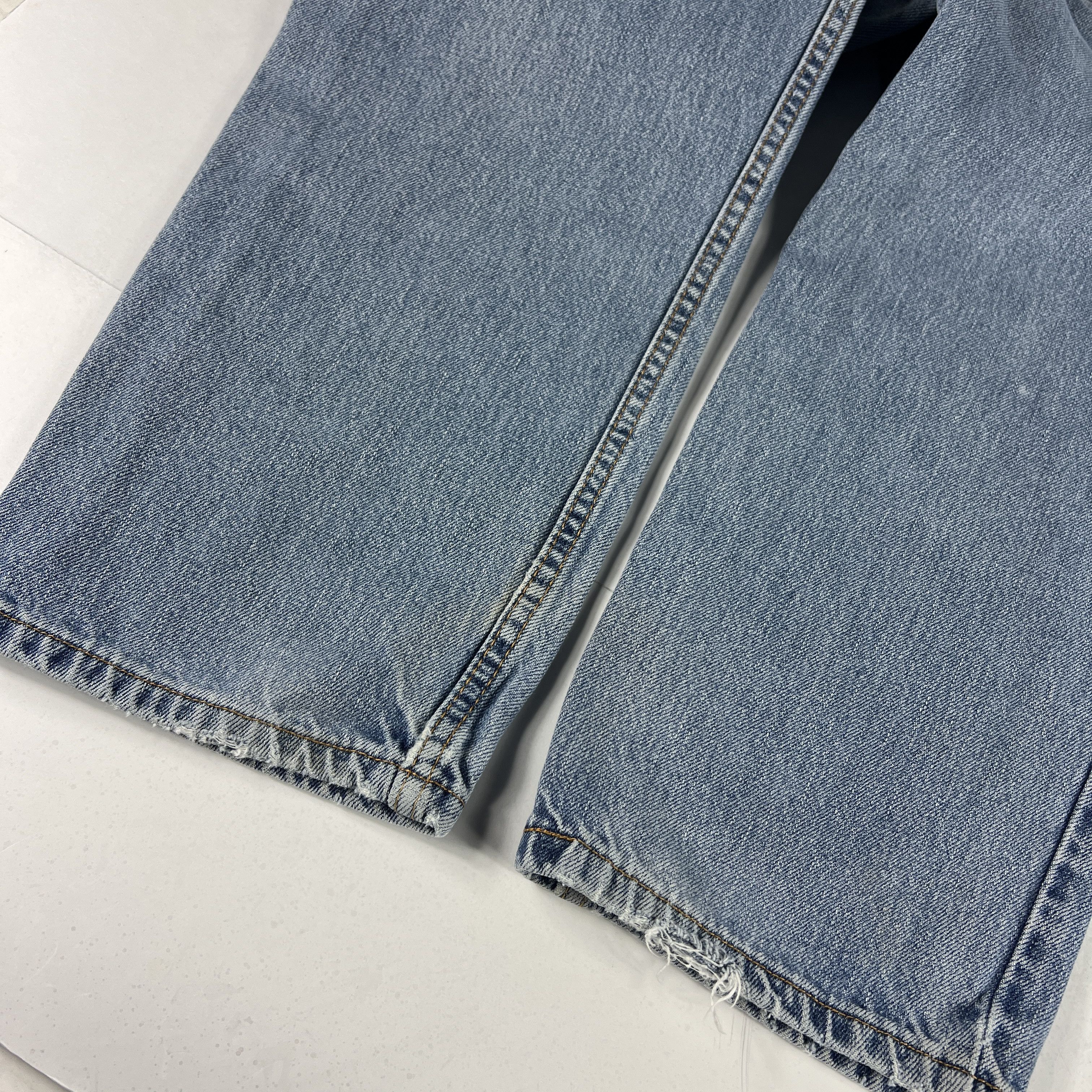 Levi's × Vintage Y2K Levi's Jeans 550 Relaxed Blue Faded Denim Size US 32 / EU 48 - 3 Thumbnail