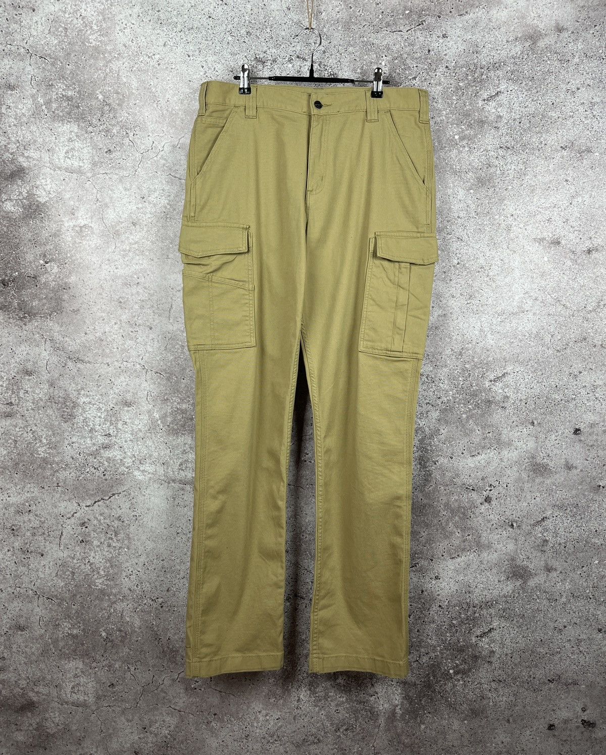 Carhartt Carhartt Canvas Cargo Work Pants Size US 34 / EU 50 - 2 Thumbnail
