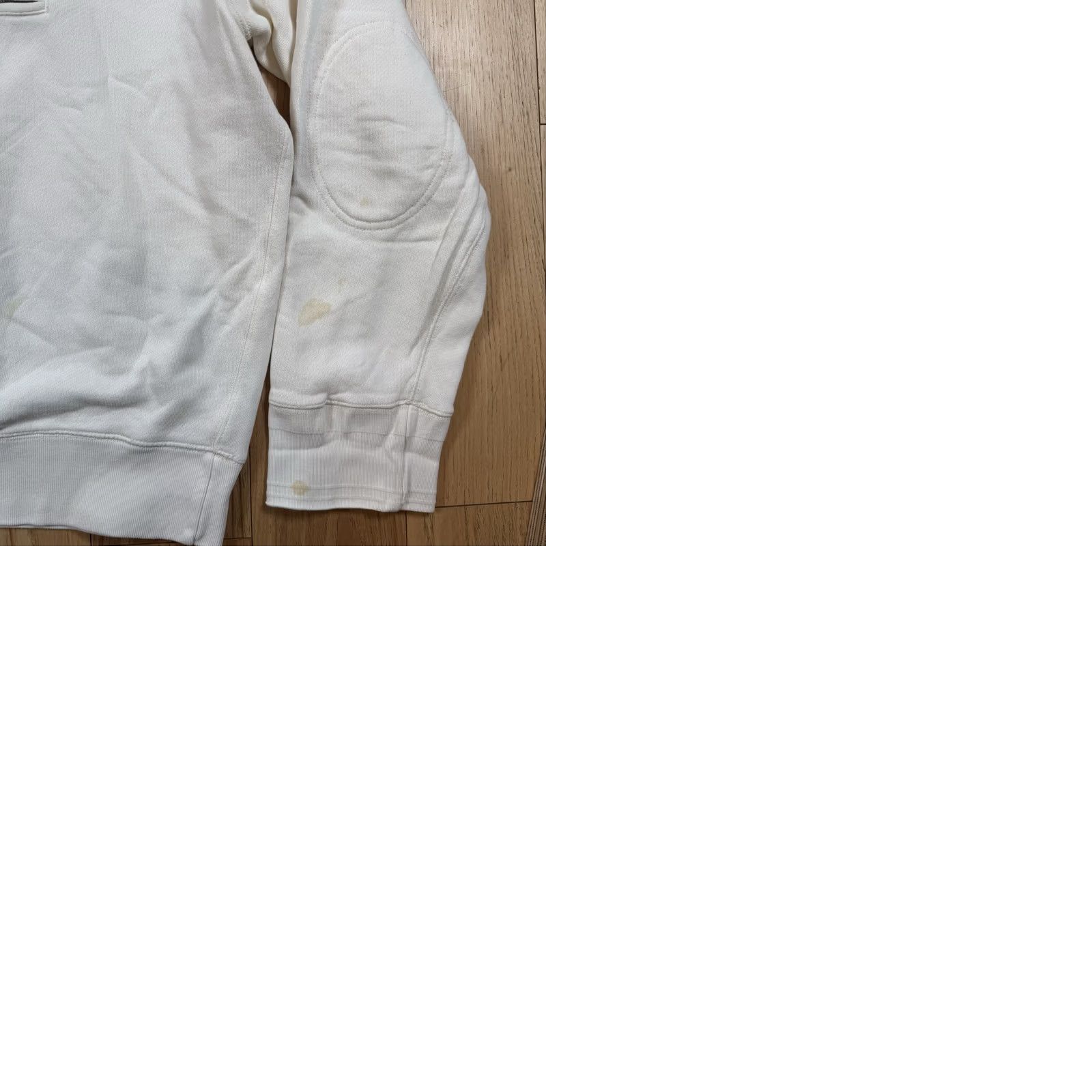 Polo Ralph Lauren VINTAGE Polo Ralph Lauren Sweatshirt Anorak Pullover Mens XXL White 2XL Switzerland Quarter Button Size US XXL / EU 58 / 5 - 9 Thumbnail
