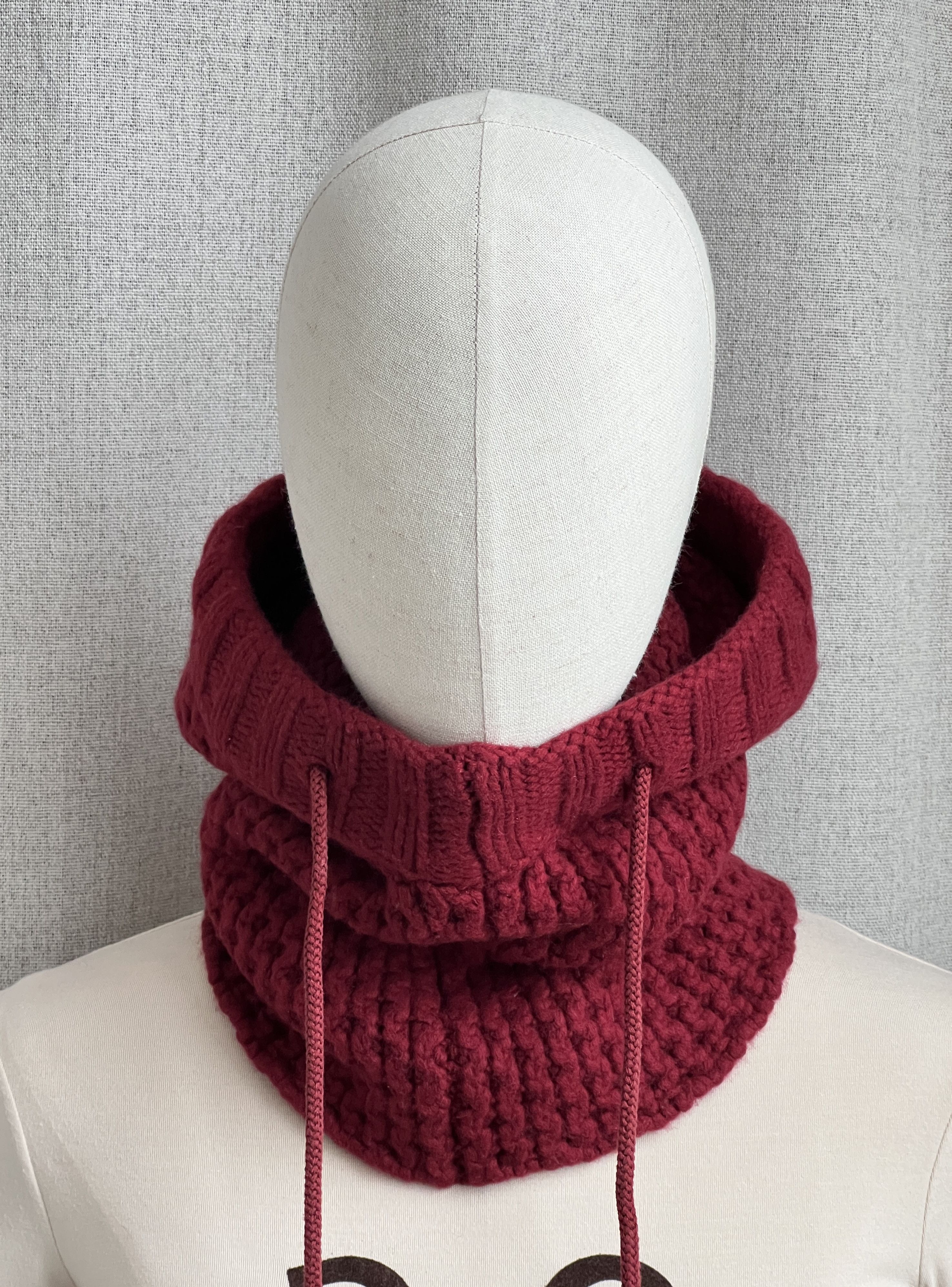 Dolce & Gabbana Rare Vintage 00s Dolce Gabbana Cashmere Balaclava Hood Size ONE SIZE - 4 Thumbnail