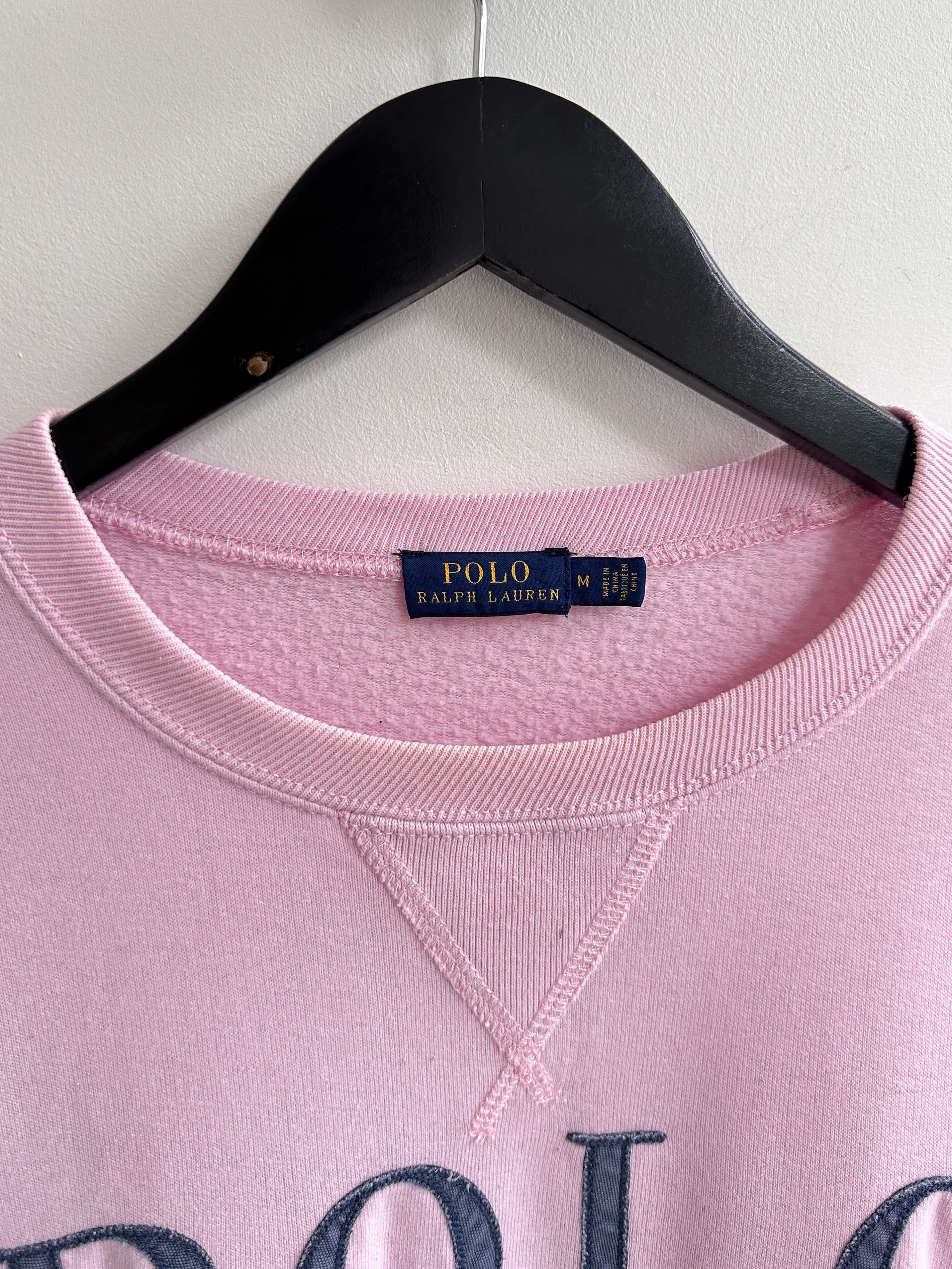 Polo Ralph Lauren Polo Ralph Lauren Pink Sweatshirt Pullover Size XL / US 12-14 / IT 48-50 - 7 Thumbnail
