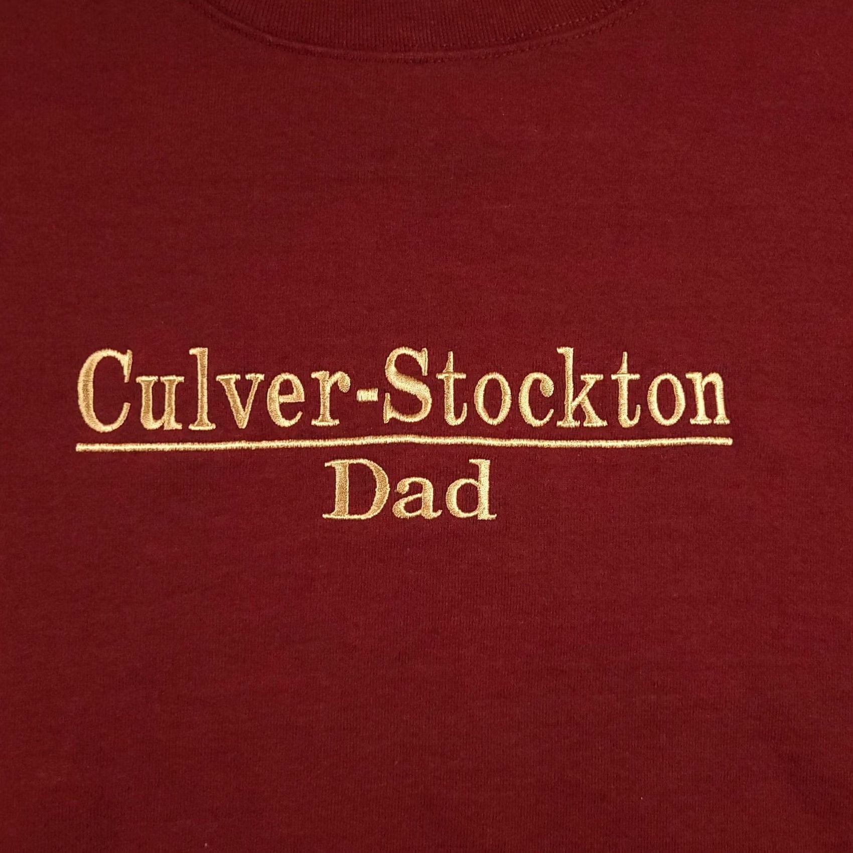 Wilson Culver-Stockton Dad Sweatshirt Mens XL Maroon Wilson Crewneck College Pullover Size US XL / EU 56 / 4 - 4 Thumbnail