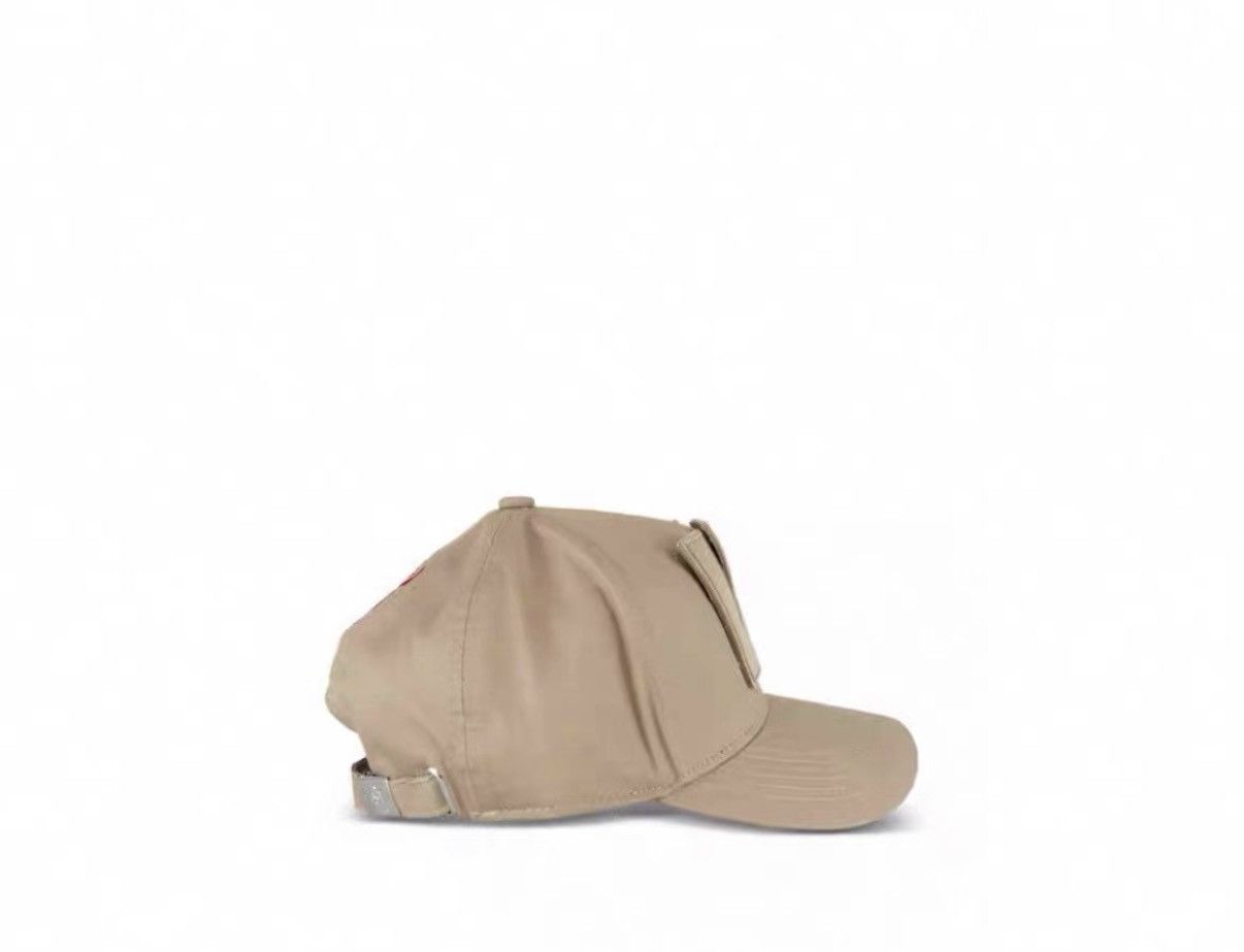 Walter Van Beirendonck Walter Van Beirendonck 25FW "W"Appliqué Baseball Cap – Khaki Size ONE SIZE - 2 Thumbnail