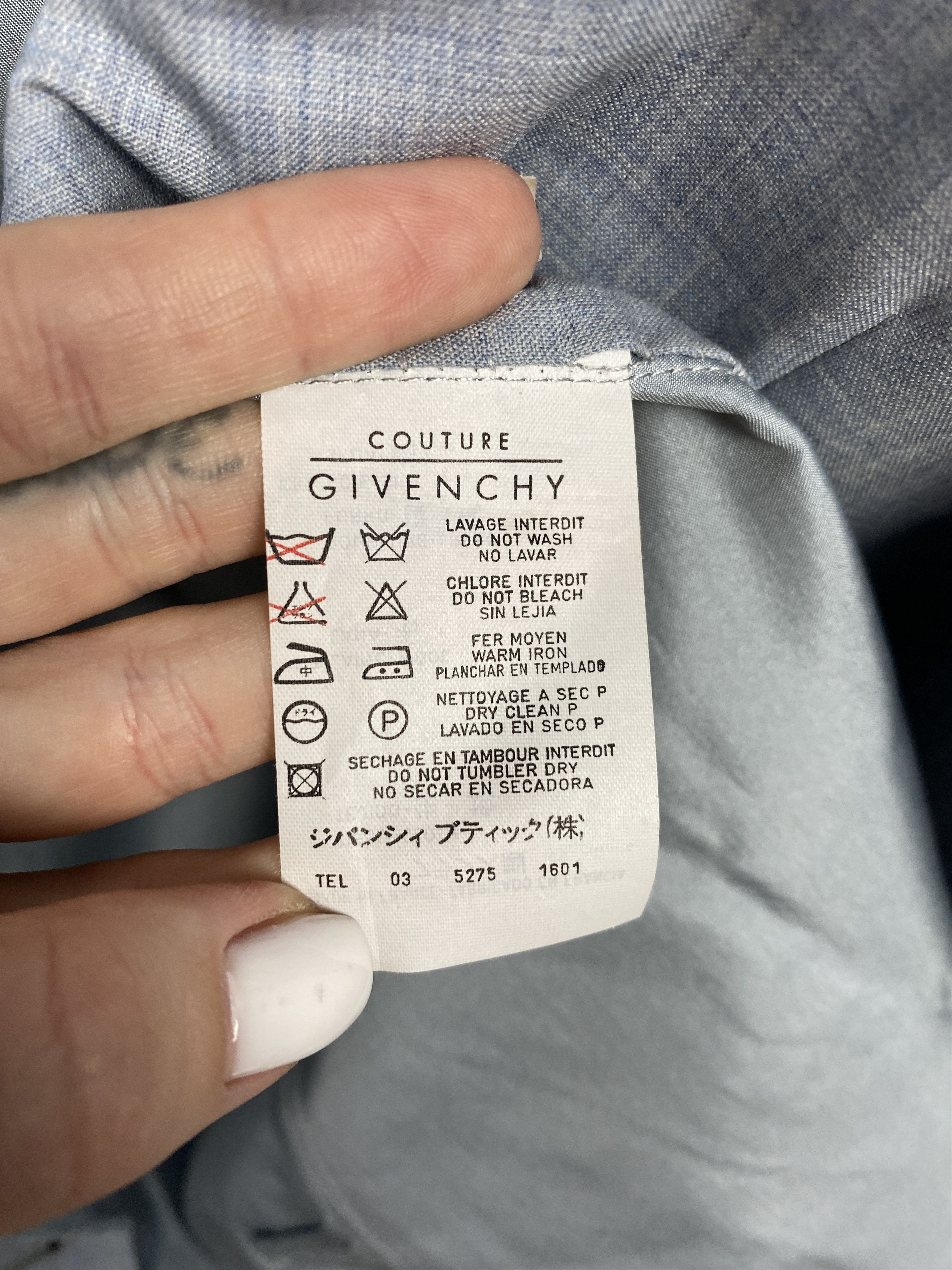 Givenchy Givenchy Couture Paris Vintage Womens Wool Blazer Jacket Size L / US 10 / IT 46 - 4 Thumbnail