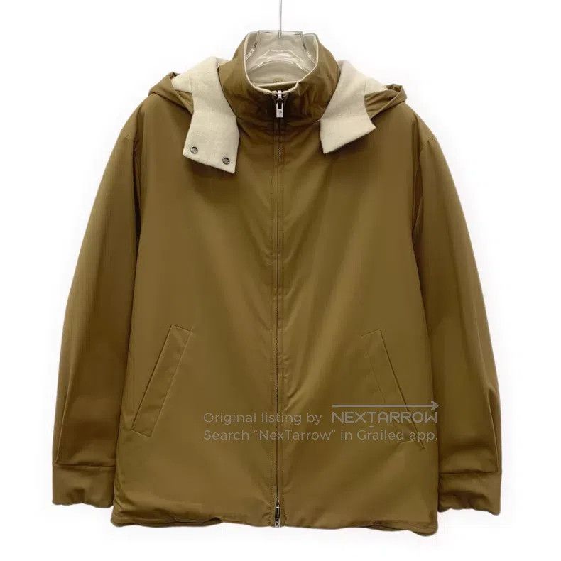 Loro Piana Loro Piana Bicolor Cashmere Hooded Long Sleeve Double-Side Size XXS / US 00 / IT 34 - 3 Thumbnail