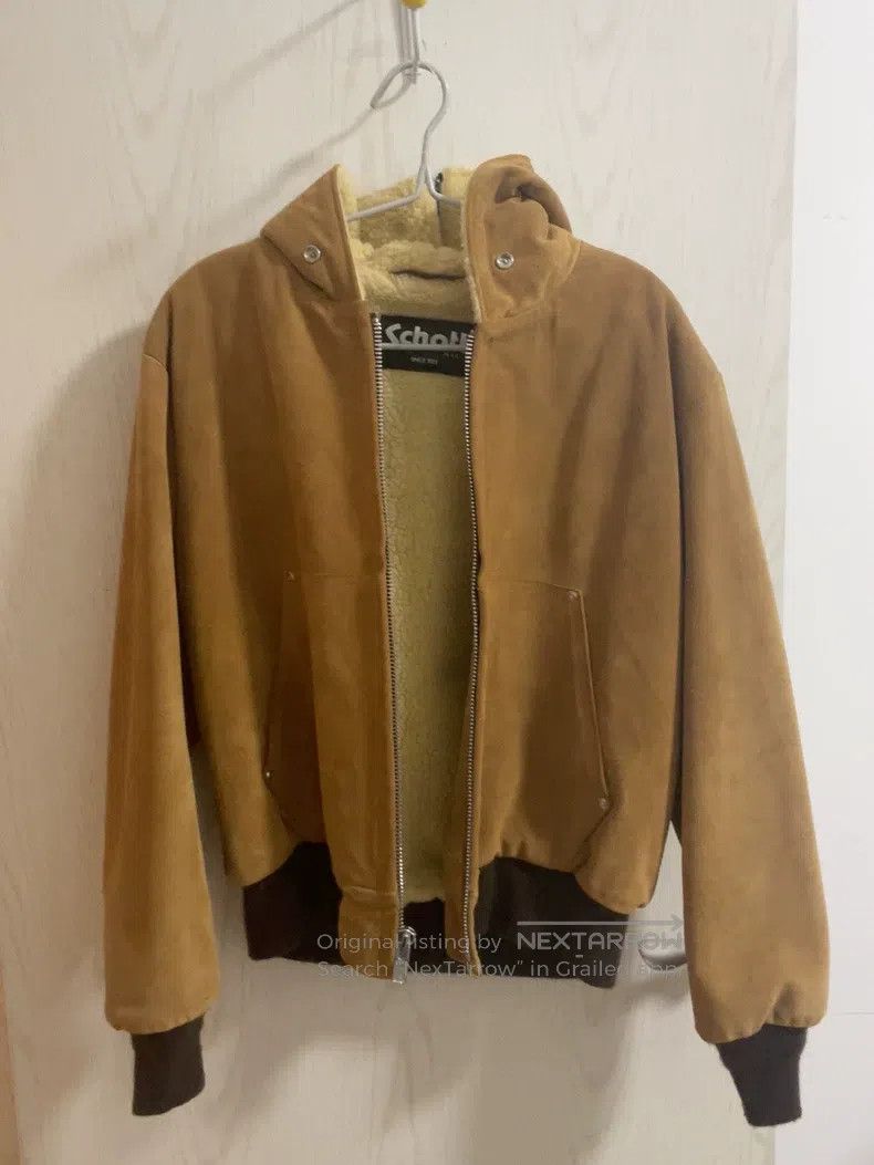 Schott Schott NYC Suede Coat Size S / US 4 / IT 40 - 1 Thumbnail