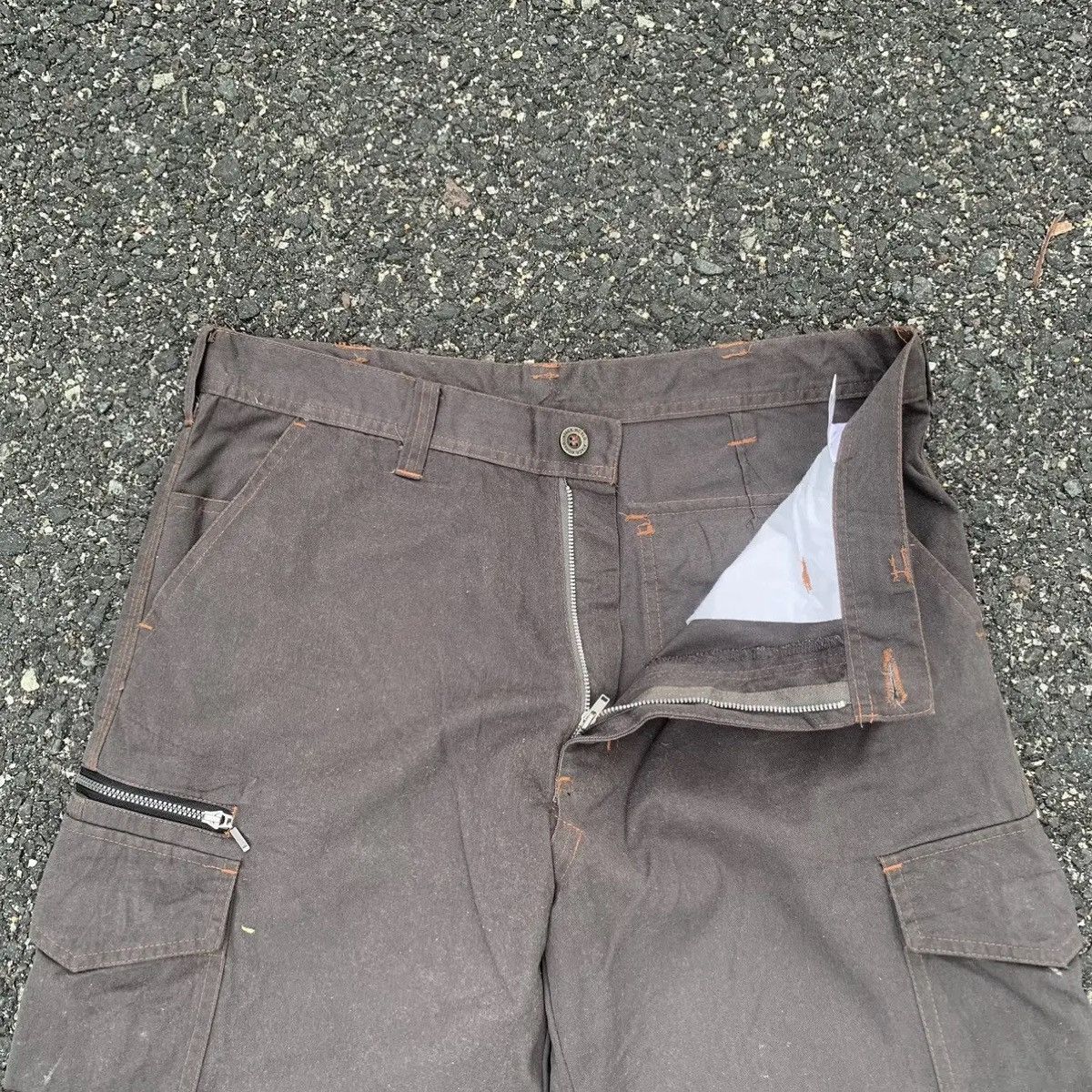 Japanese Brand Japanese Vtg AttackWorld 34x32 Utility Tactical Cargo Pants Size US 34 / EU 50 - 4 Thumbnail