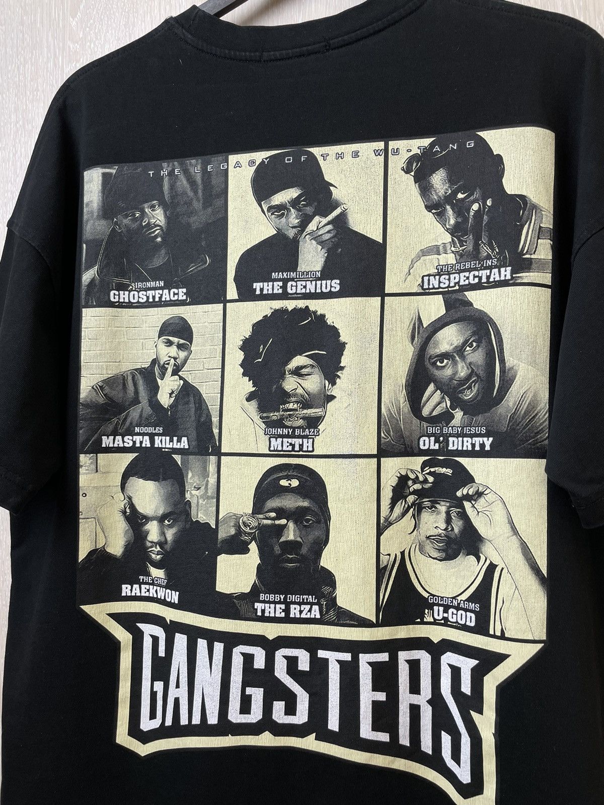 Rap Tees × Vintage Vintage Gangsters The Legacy Of The Wu-Tang T-shirt Size US M / EU 48-50 / 2 - 4 Thumbnail