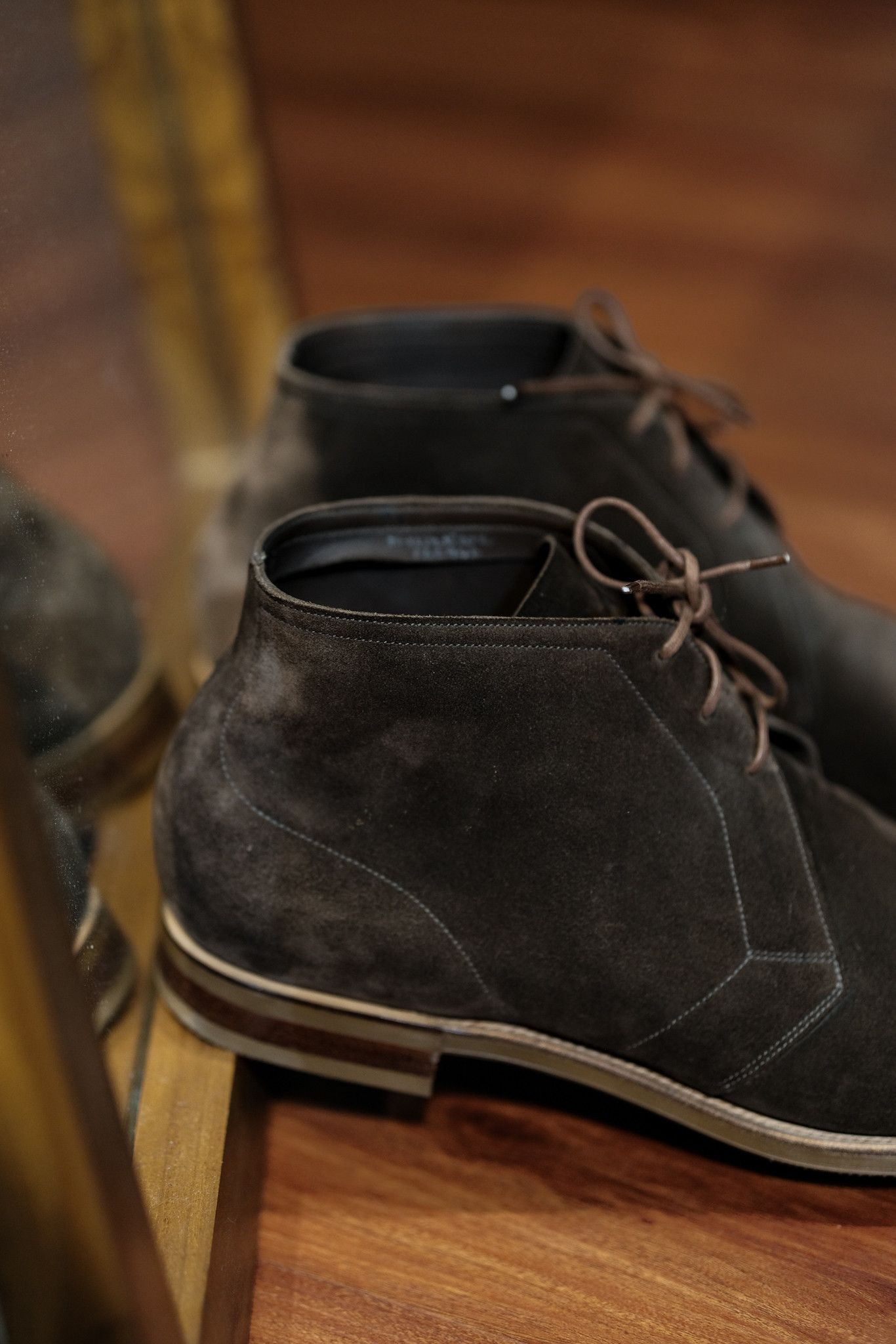Other Edward Green Brown Shanklin Suede Chukka Boot Size US 11.5 / EU 44-45 - 4 Thumbnail