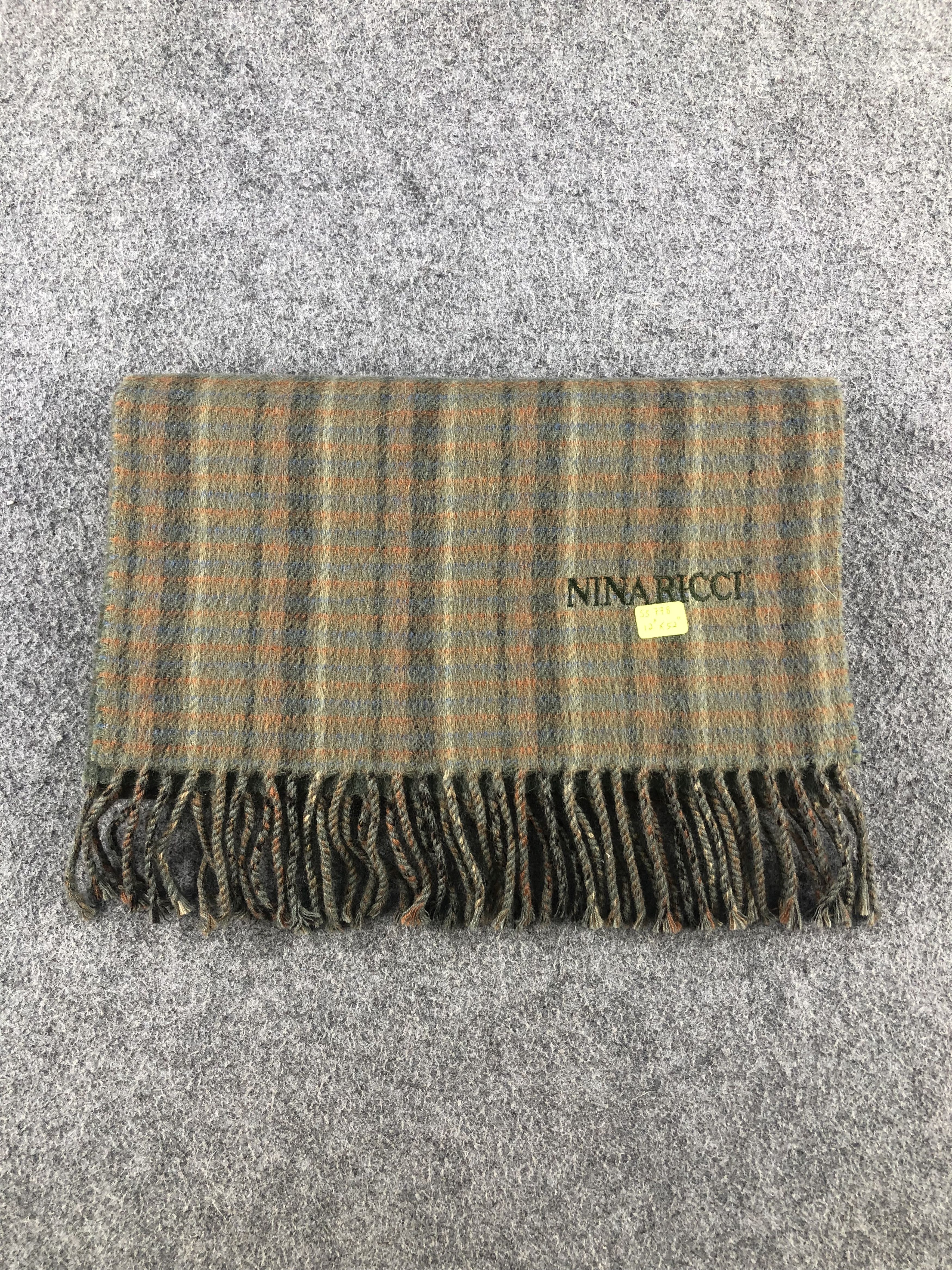 Nina Ricci × Vintage Nina Ricci Scarf / Muffler / Neckwear Size ONE SIZE - 6 Thumbnail