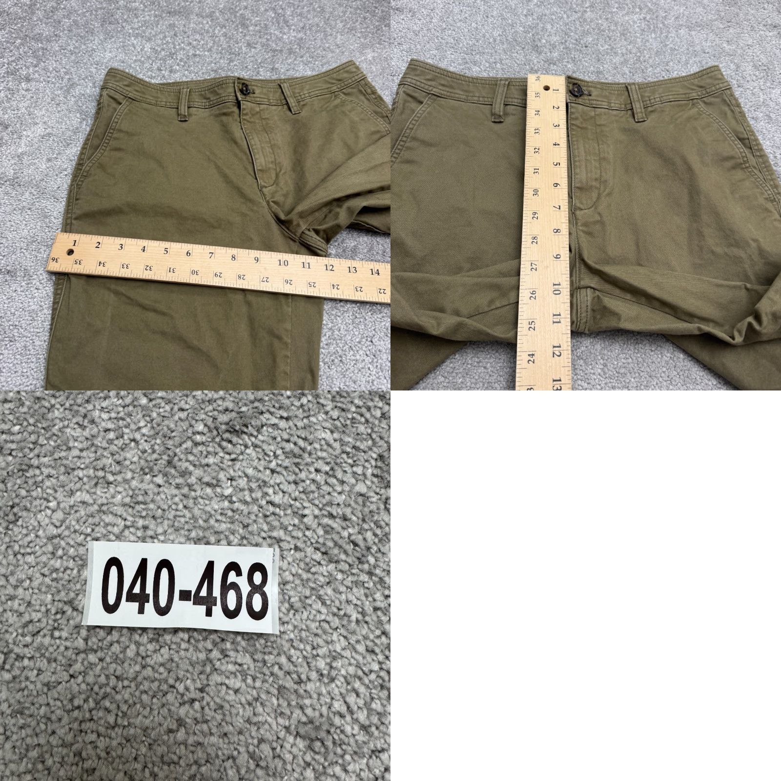 Banana Republic Banana Republic Slim Fir Mid Rise Ankle Pants Womens 6 Campground Green Cotton Twill Classic Modern 90s? Size 28" / US 6 / IT 42 - 10 Thumbnail