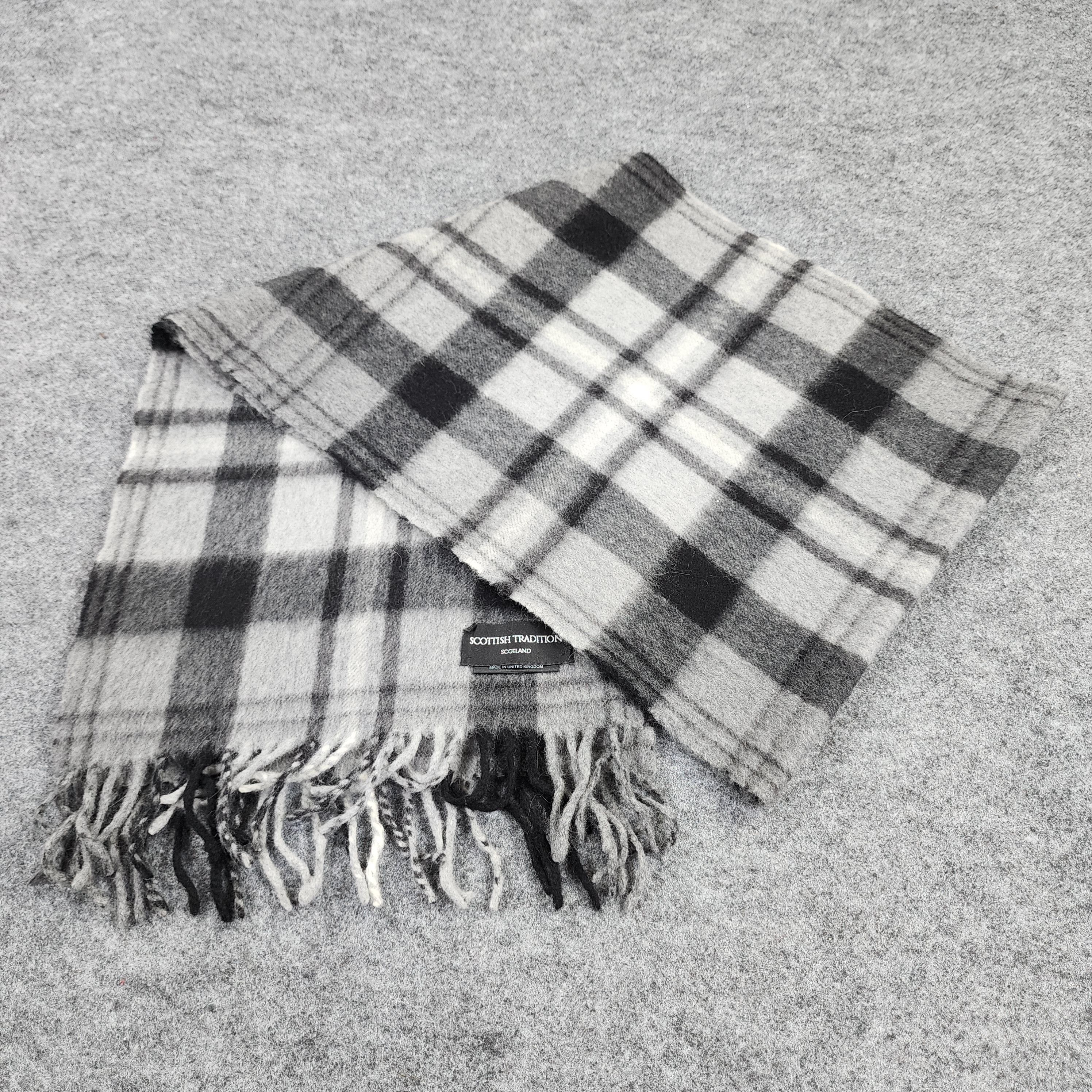 Vintage Scottish Tradition Scarf / Muffler / Neckwear D009 Size ONE SIZE - 3 Thumbnail