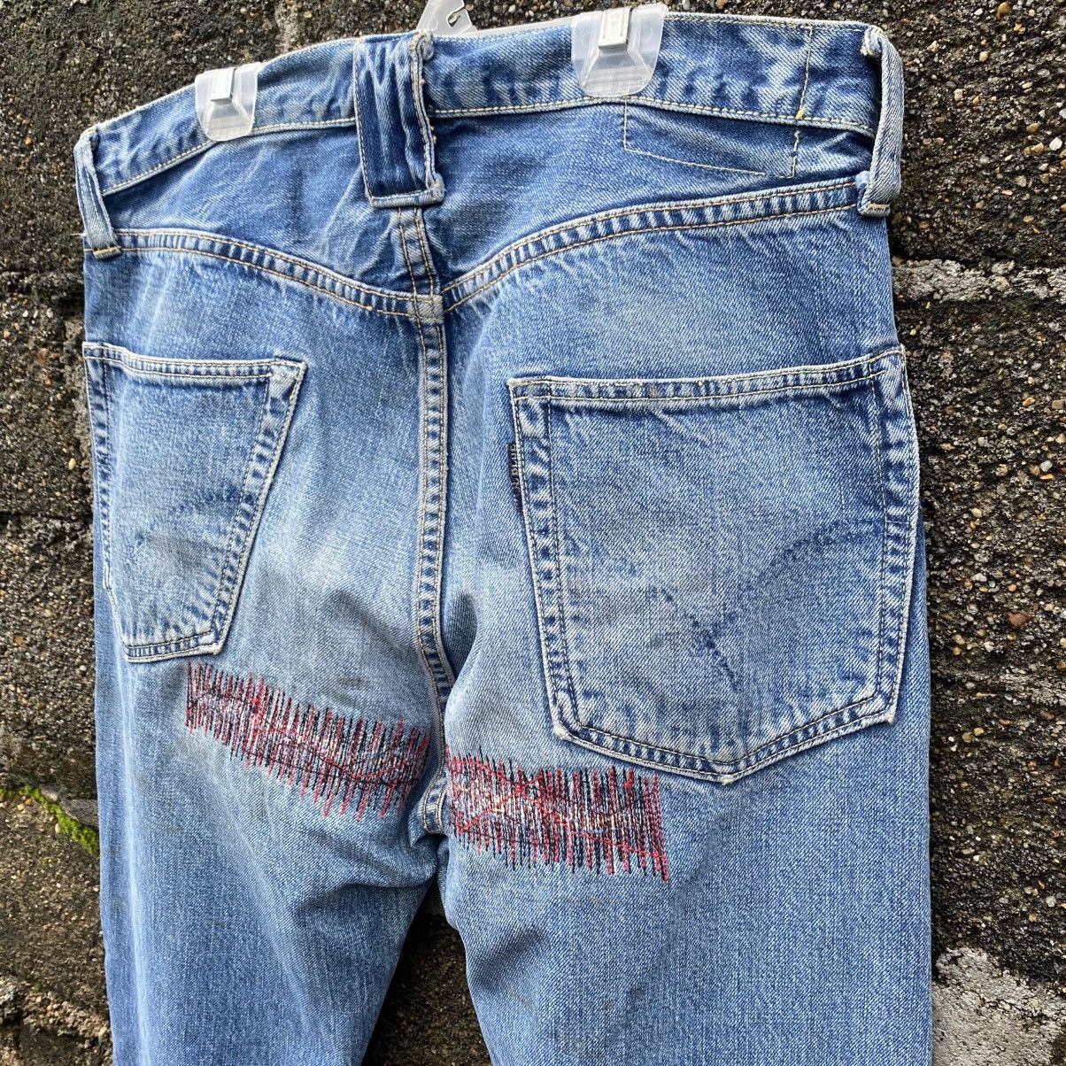 Blue Blue Japan × Japan Blue × Le Grande Bleu (L.G.B.) Vintage Blue Blue H.R Market Selvedge Jeans Blue Colour Size US 36 / EU 52 - 8 Thumbnail