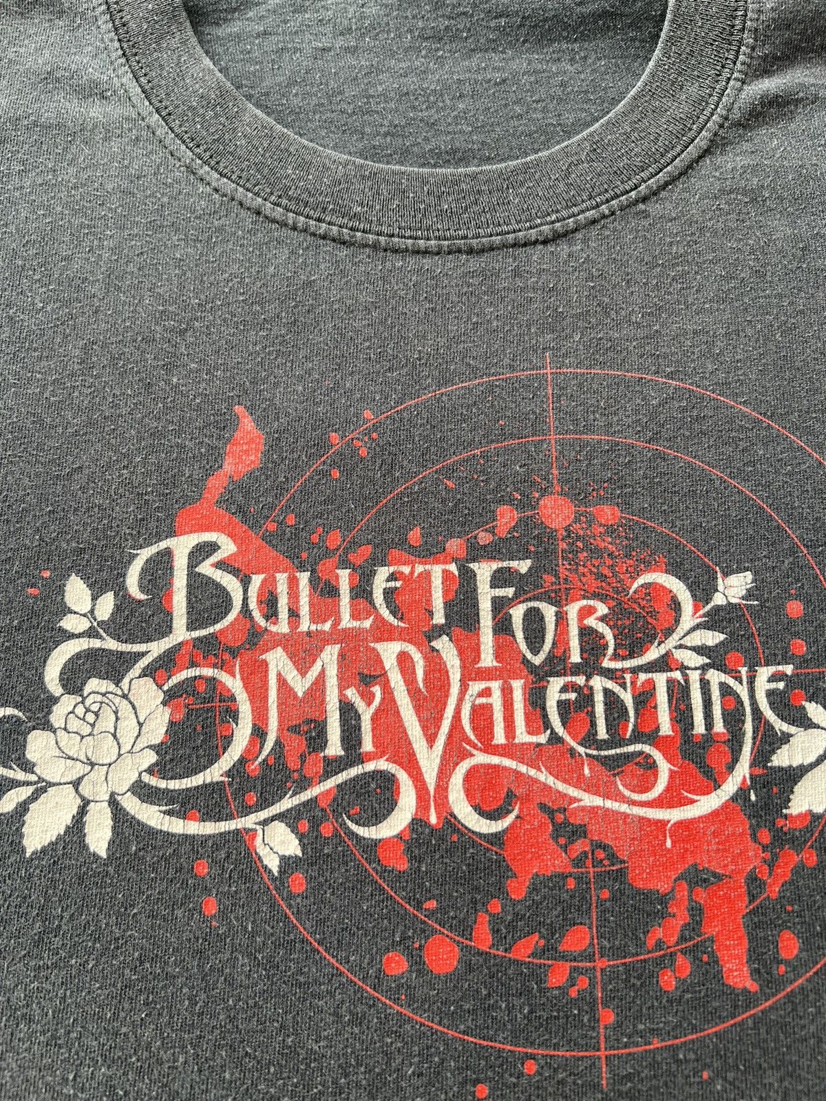 Band Tees Vintage 2000s Bullet for my Valentine Black T-shirt Size US M / EU 48-50 / 2 - 7 Thumbnail