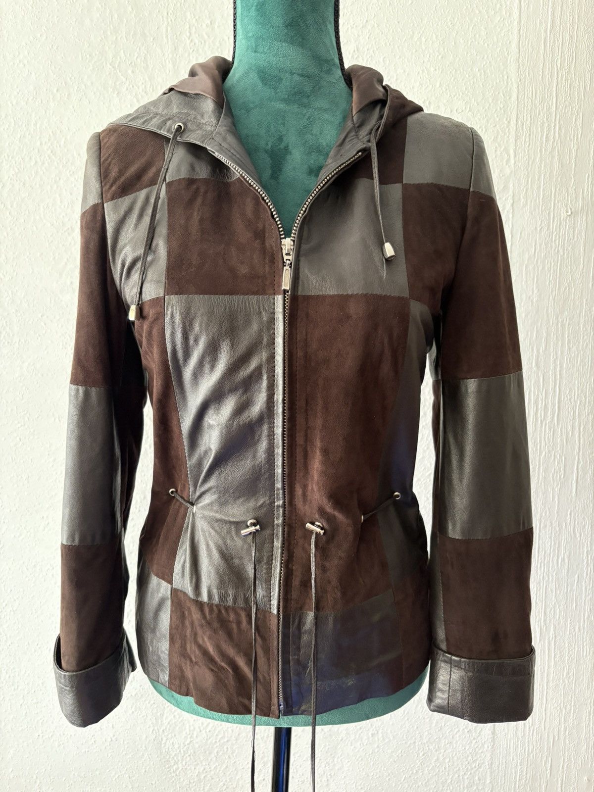 Other Kircilar x chocolate leather jacket Size XS / US 0-2 / IT 36-38 - 2 Thumbnail