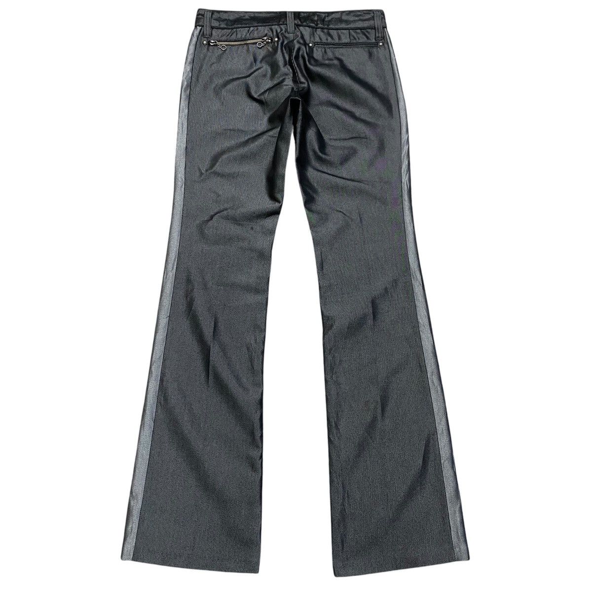 5351 POUR LES HOMMES 5351 Pour Les Hommes Side Stripe Flare Jeans Size US 33 - 2 Thumbnail