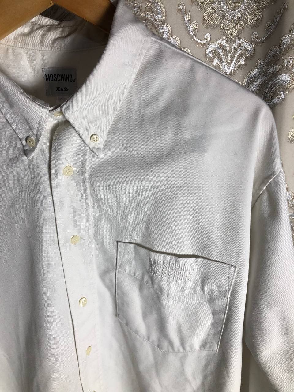 Moschino VINTAGE LOVE MOSCHINO JEANS CLASSIC DESIGNER SHIRT CASUAL Size US L / EU 52-54 / 3 - 2 Thumbnail