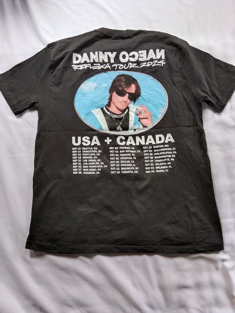 Band Tees Danny Ocean Reflexa Tour 2024 Size US L / EU 52-54 / 3 - 4 Thumbnail