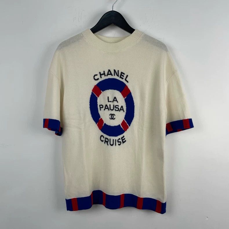 Chanel CHANEL La Pausa Cruise Knit Top - dmc Size US XS / EU 42 / 0 - 1 Thumbnail