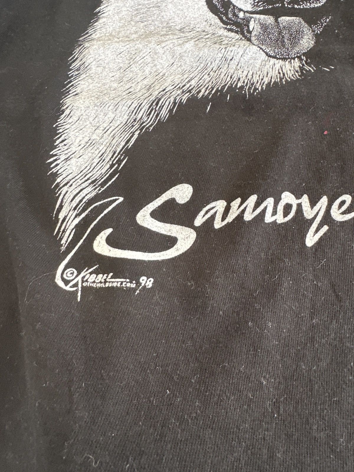 Vintage VINTAGE 90S SAMOYED FOX TEE Size US M / EU 48-50 / 2 - 3 Thumbnail