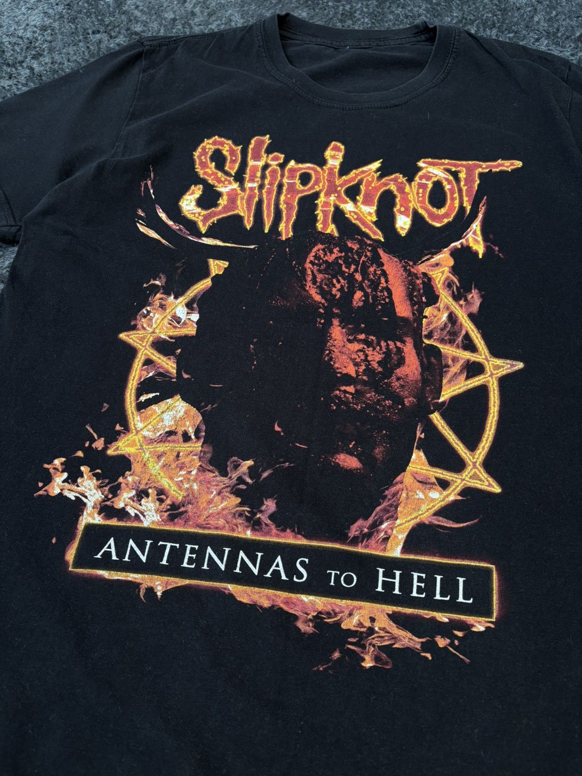 Band Tees Vintage Slipknot Antennas to Hell Band Tee Size US M / EU 48-50 / 2 - 2 Thumbnail