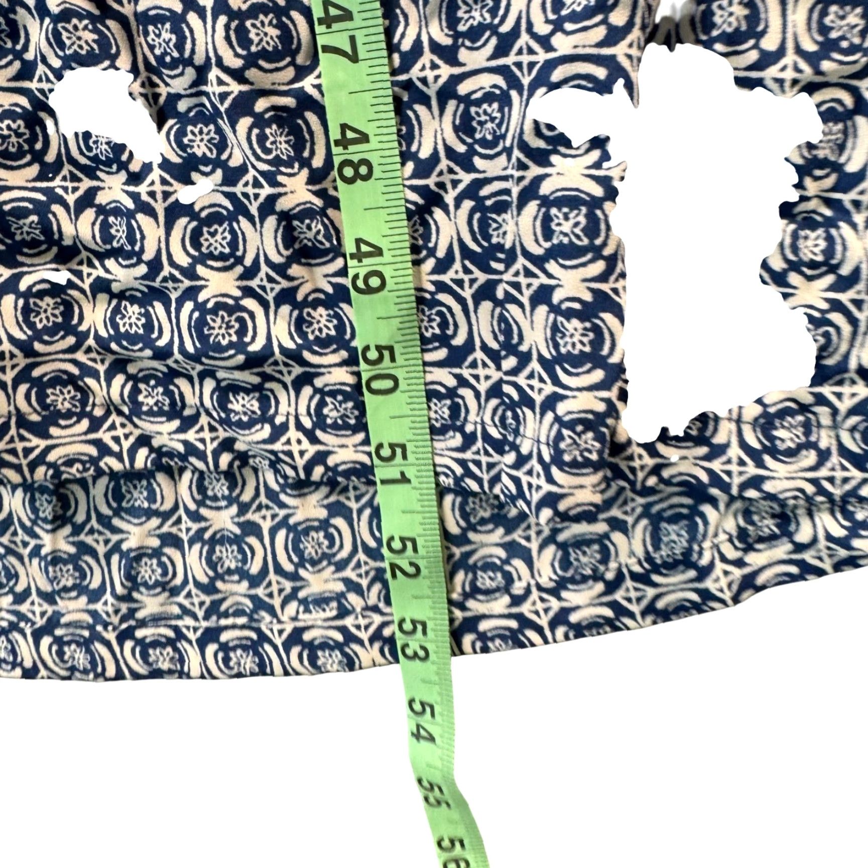VINTAGE Max Studio London Floral Midi Dress Blue White Button Front Belted  NWT - www.bongoclub.cl