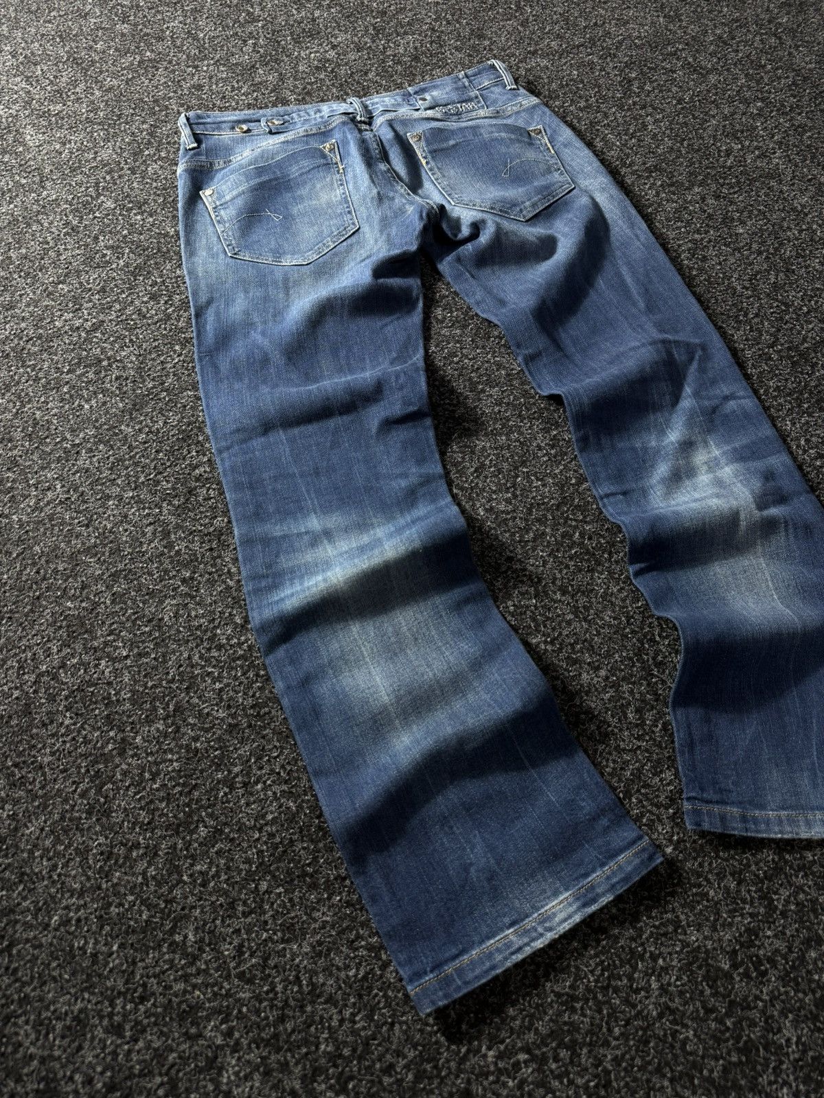 G-Star × Vintage Vintage 90s G-Star Raw Denim Jeans Pants Baggy Size 29" - 9 Thumbnail